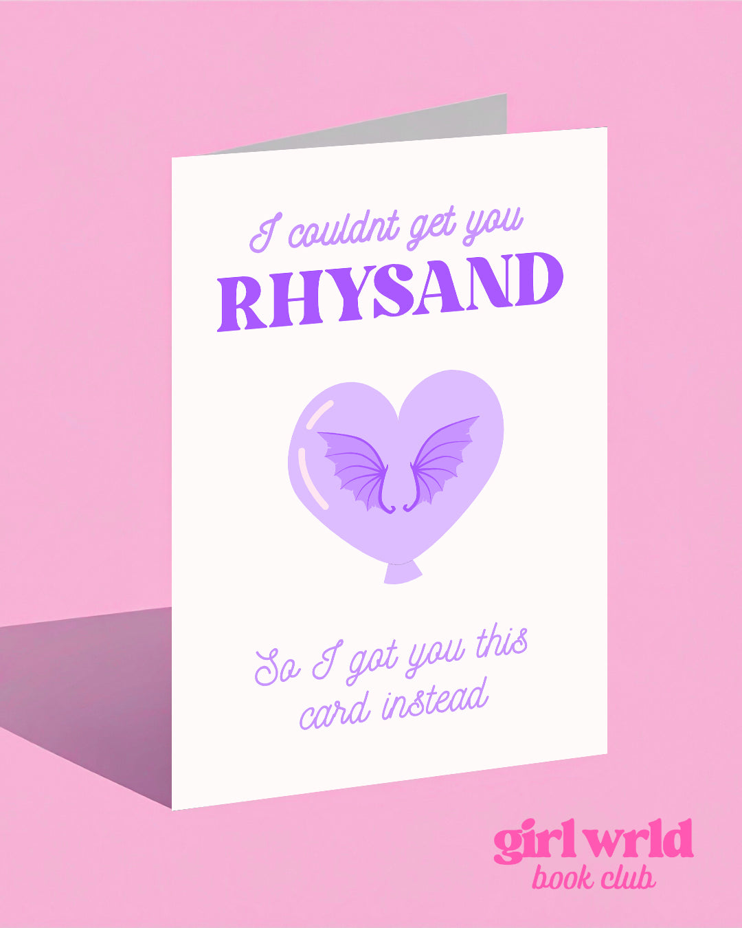 Rhysand ACOTAR Greeting Card