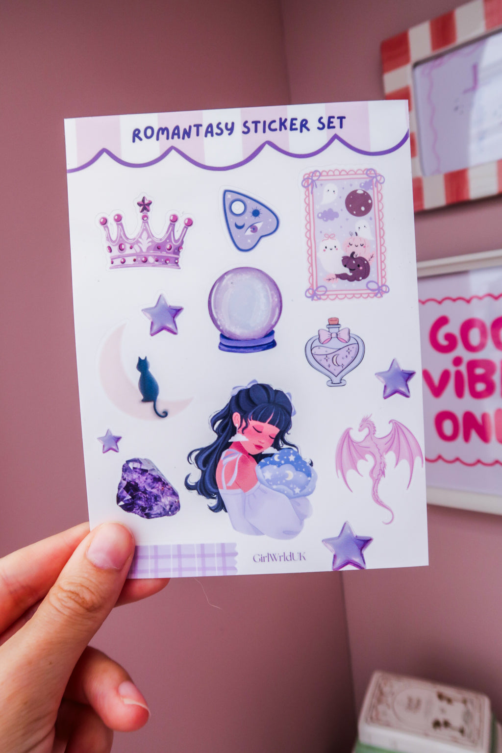 Romantasy Sticker Set