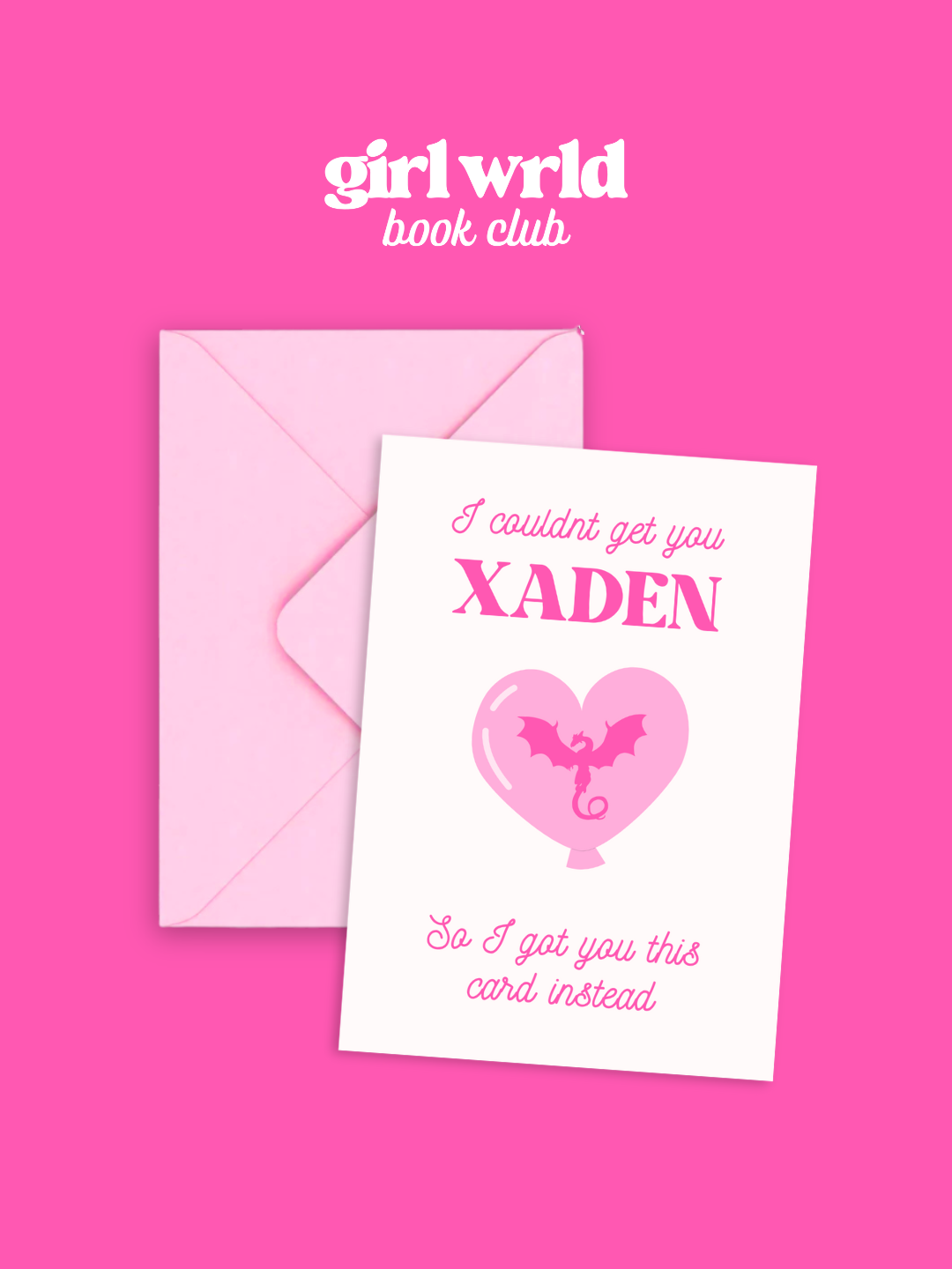 I couldn't get you Xaden Greeting Card