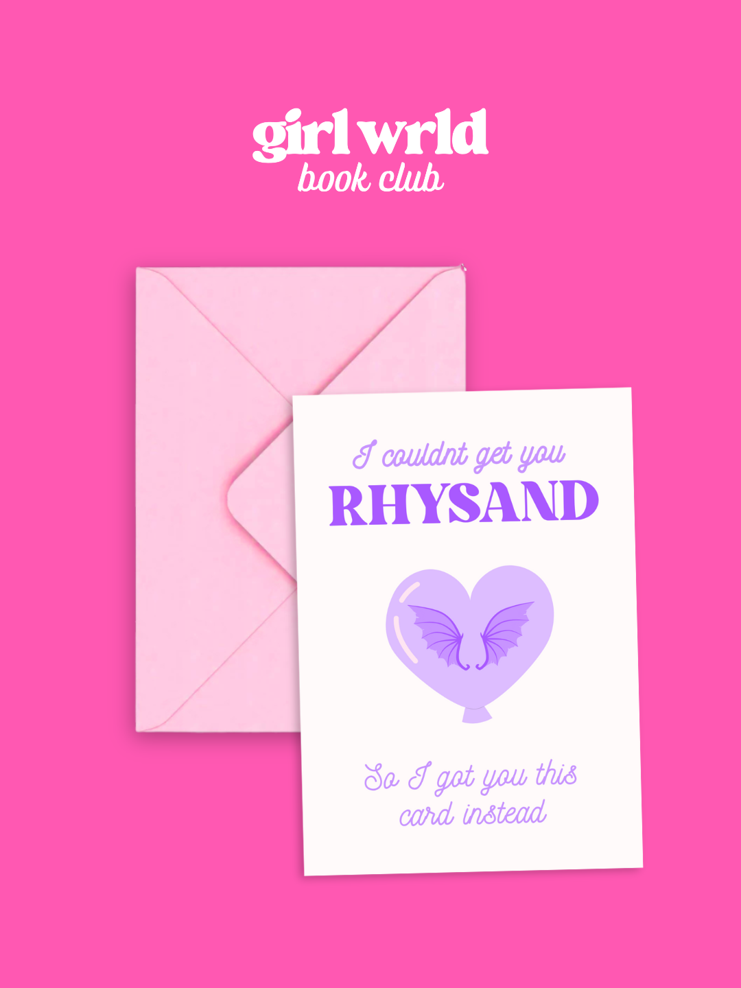 Rhysand ACOTAR Greeting Card