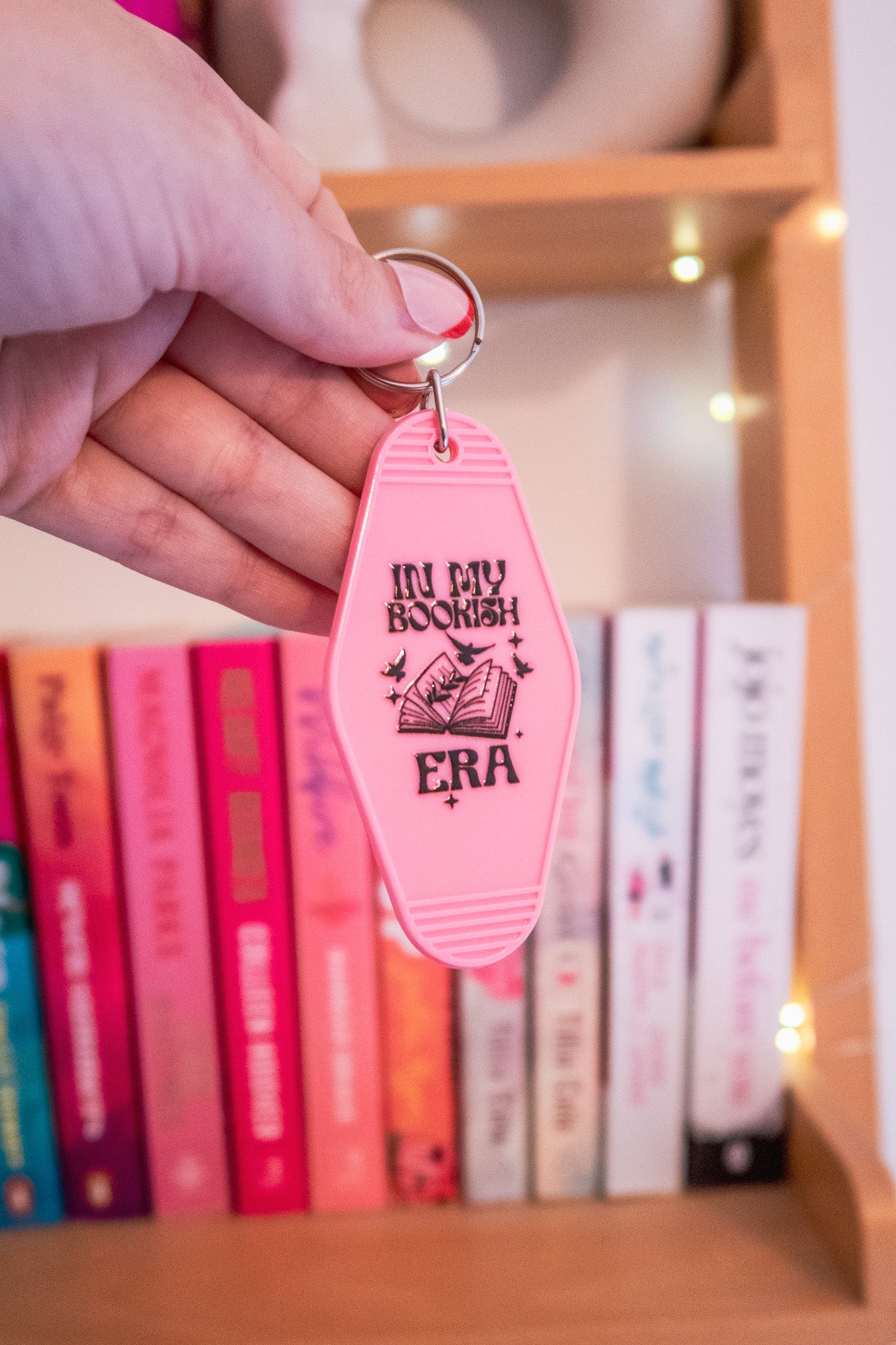 In My Bookish Era keychain