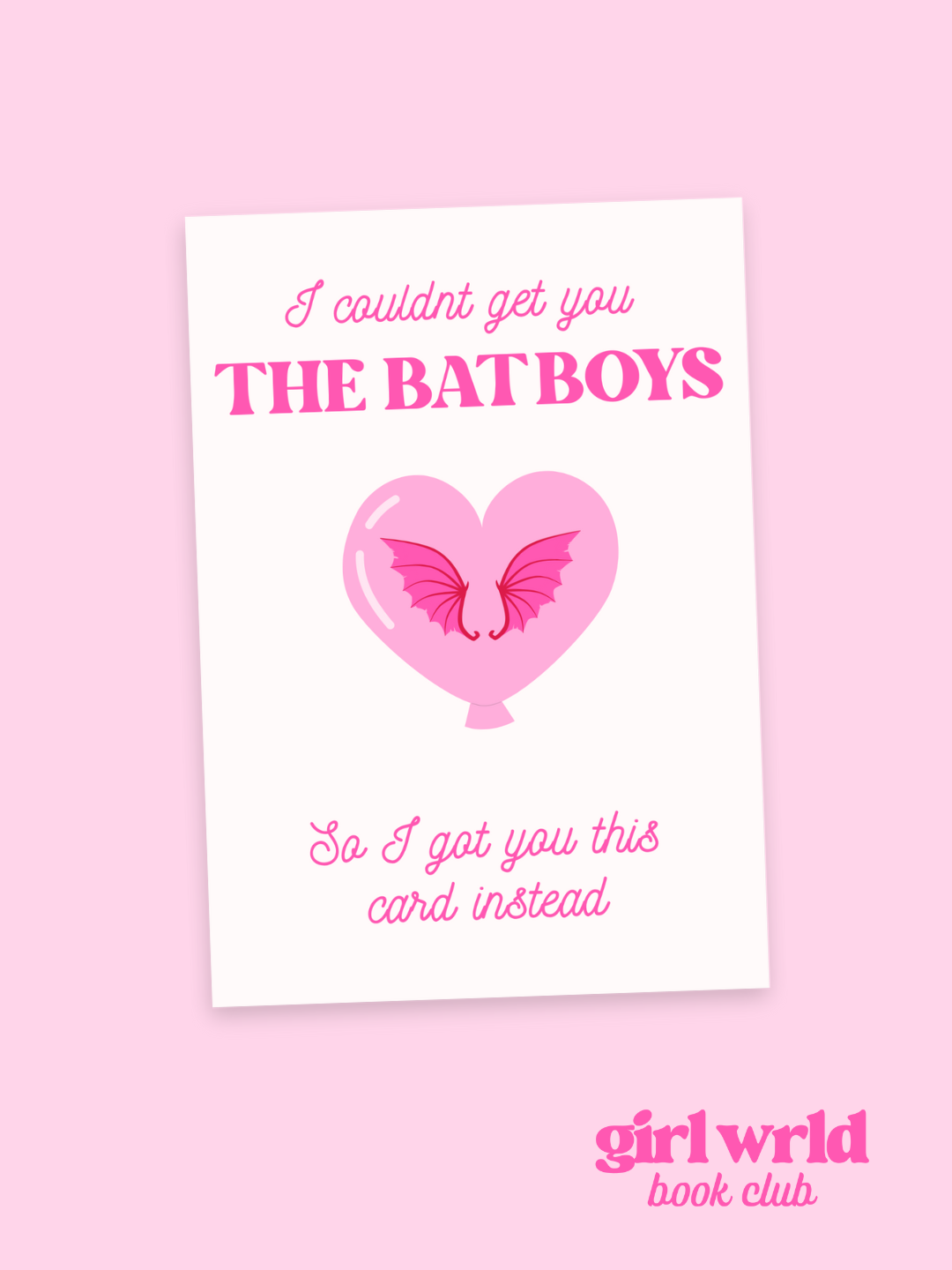 Bat boys ACOTAR Greeting Card