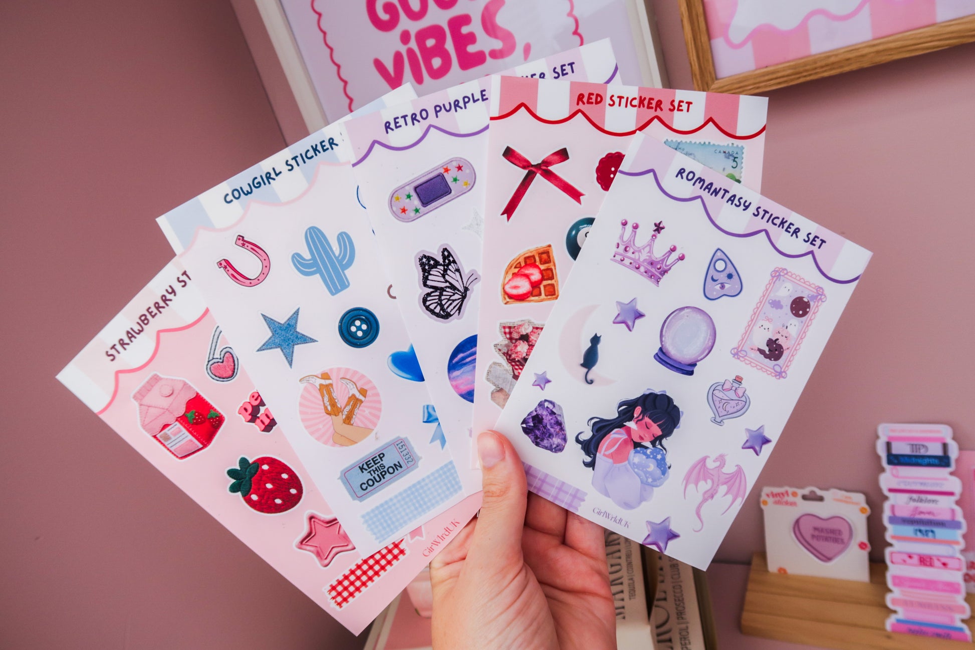 Romantasy Sticker Set