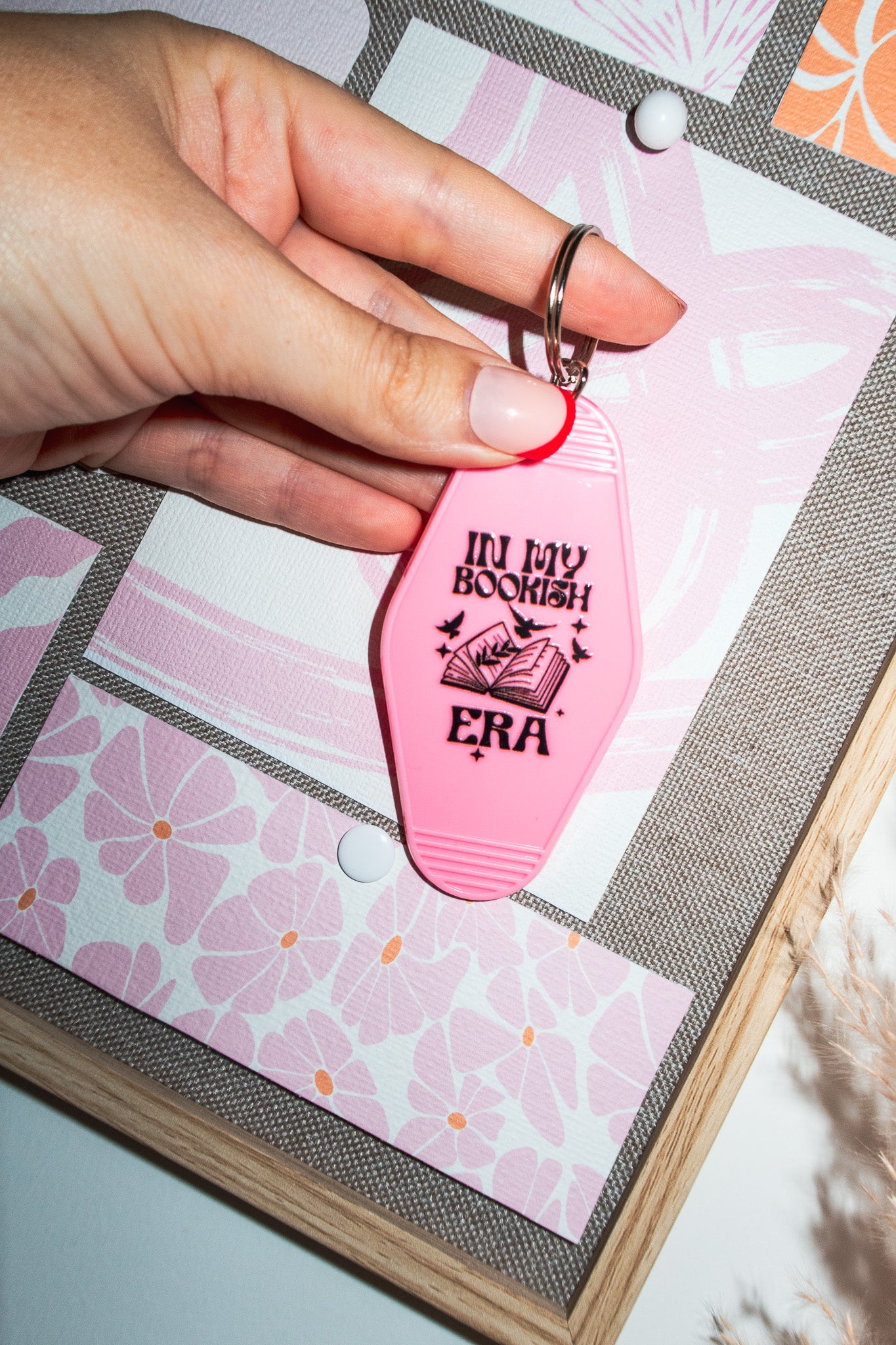 In My Bookish Era keychain