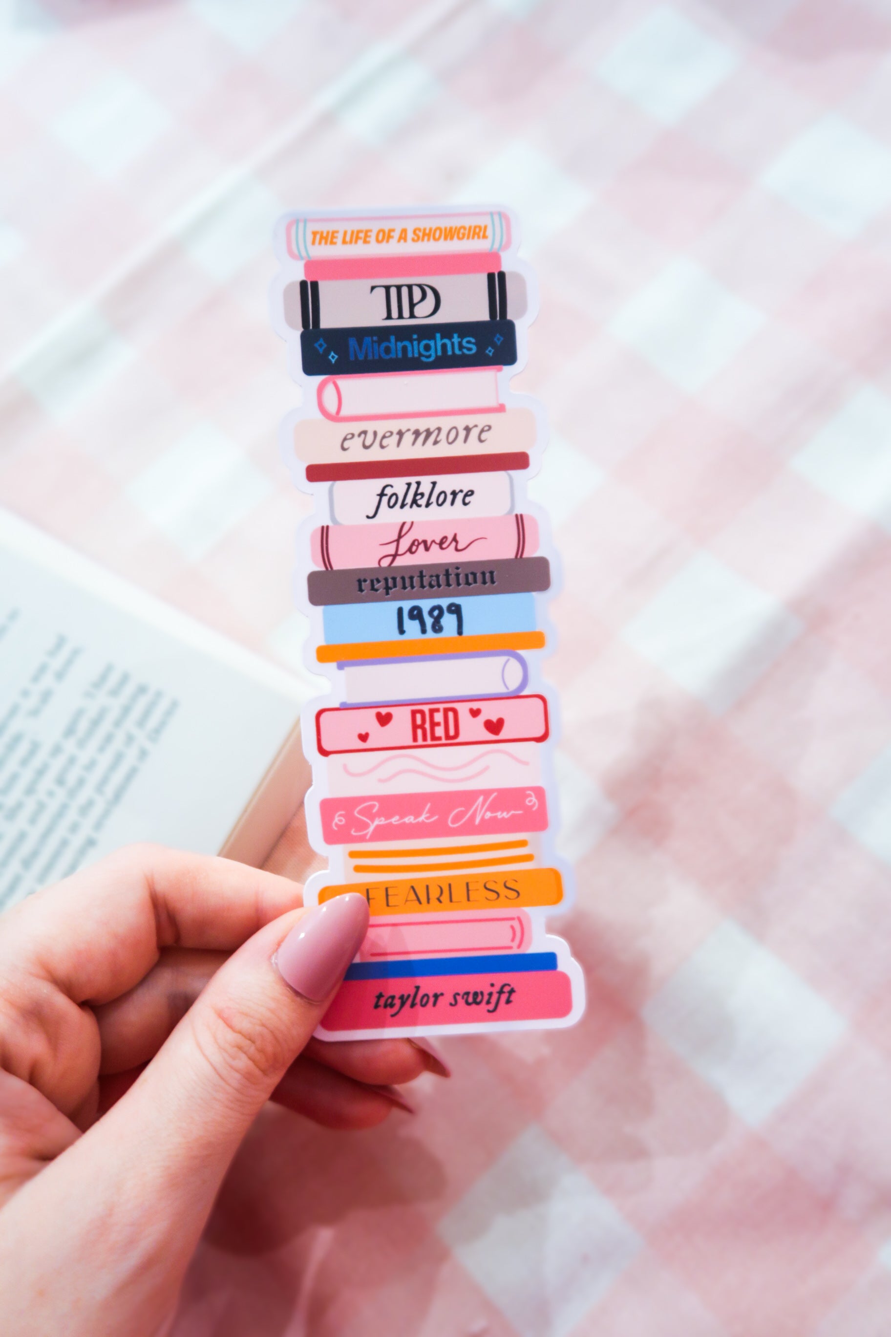 Taylor Swift the Eras Bookmark