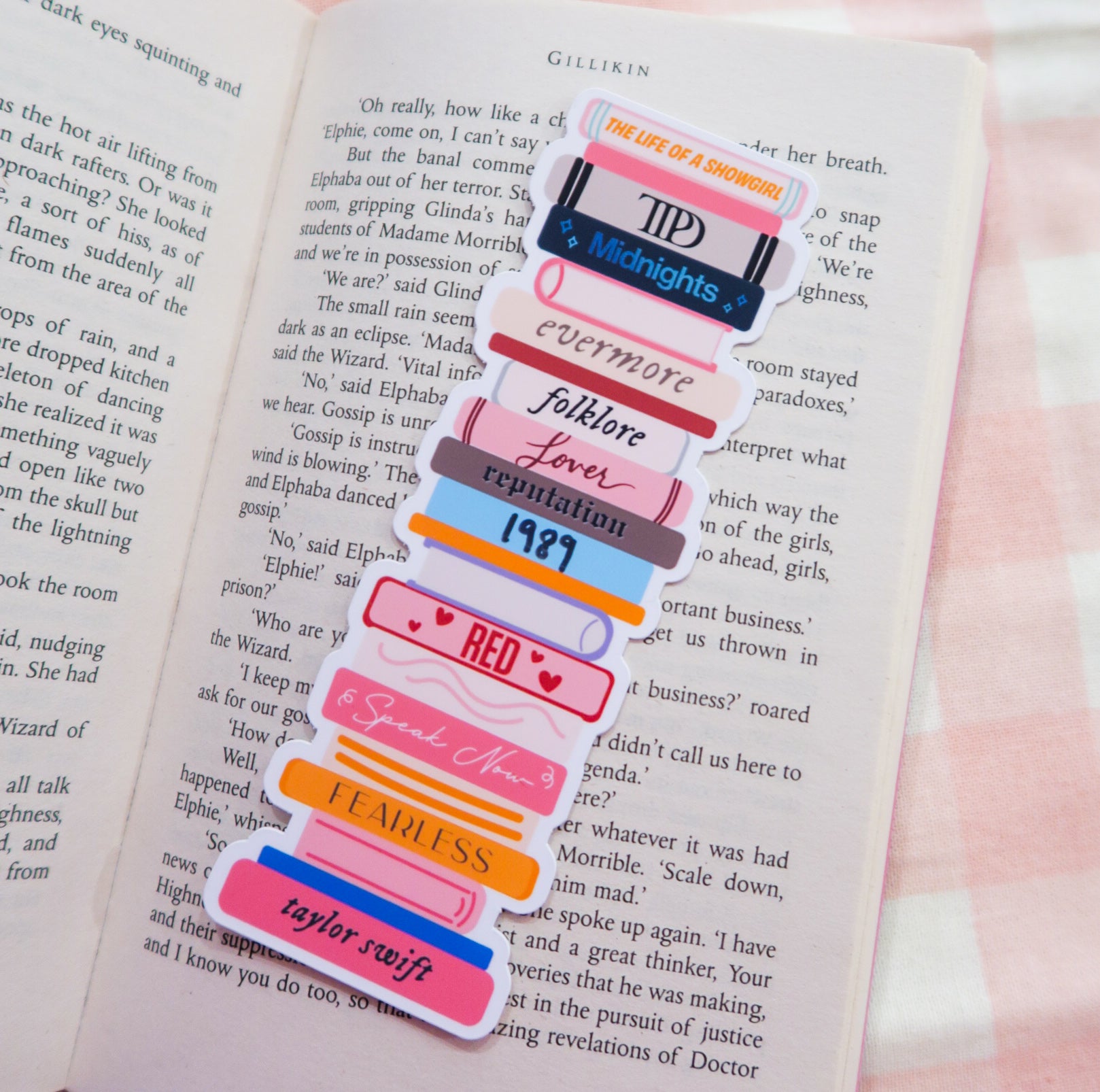 Taylor Swift the Eras Bookmark
