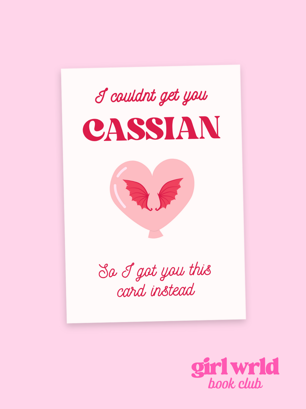 Cassian ACOTAR Greeting Card