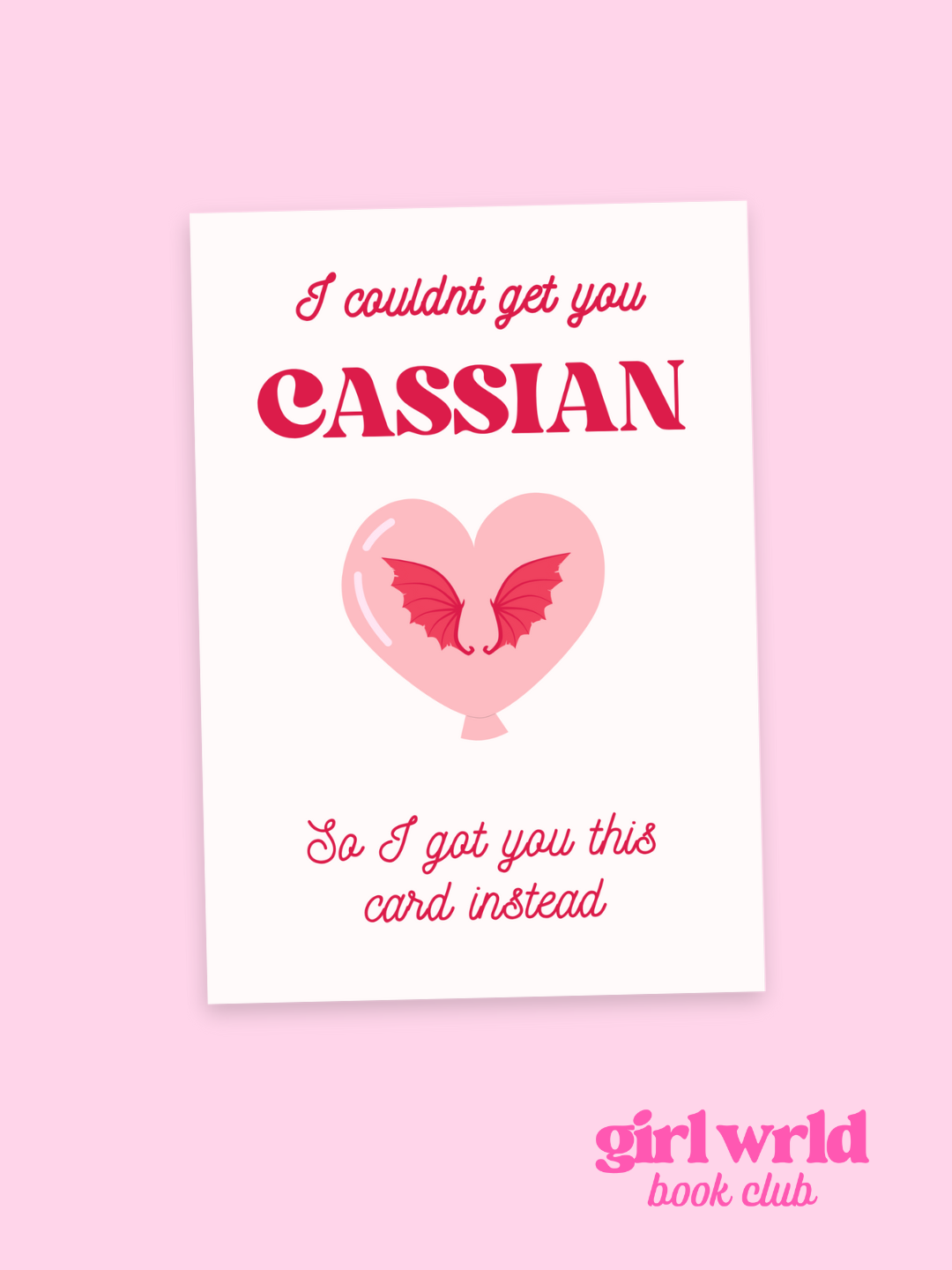 Cassian ACOTAR Greeting Card