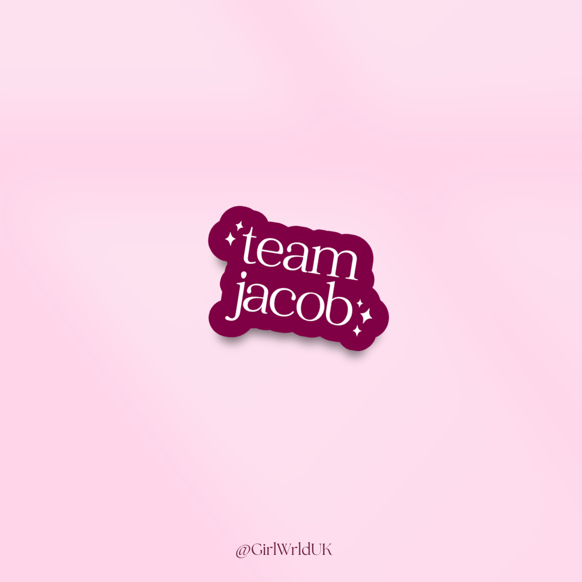 Team Jacob Twilight Sticker