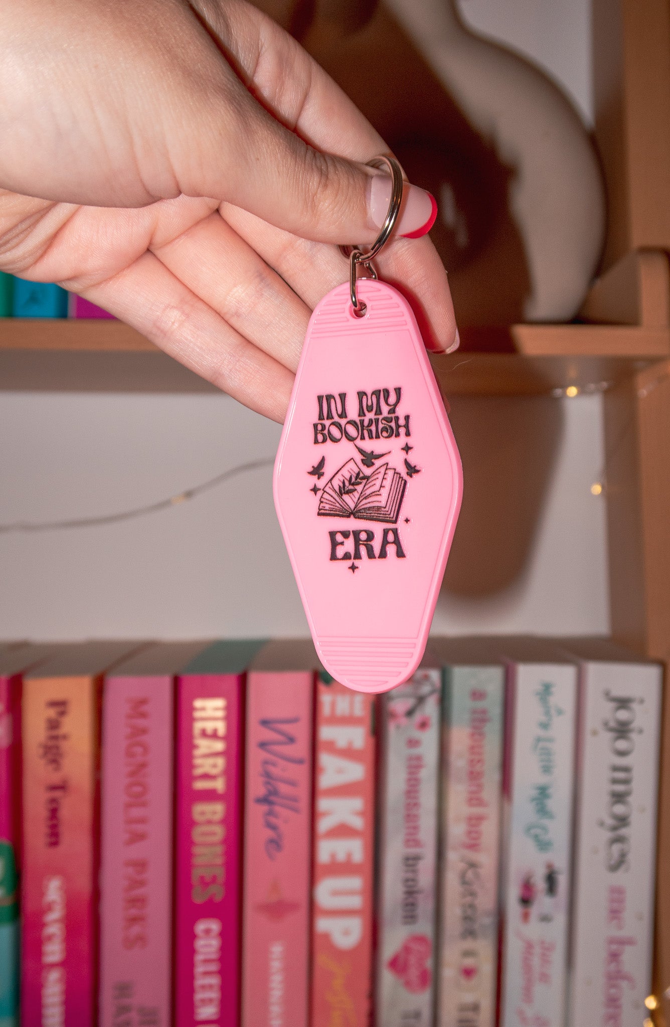 In My Bookish Era keychain