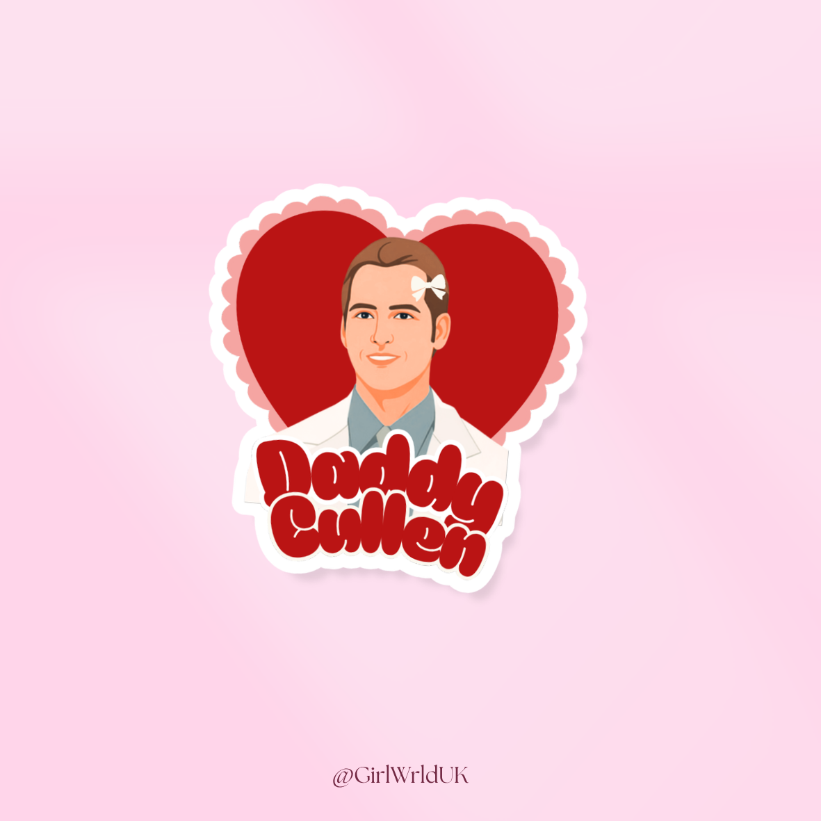 Daddy Cullen Twilight Sticker