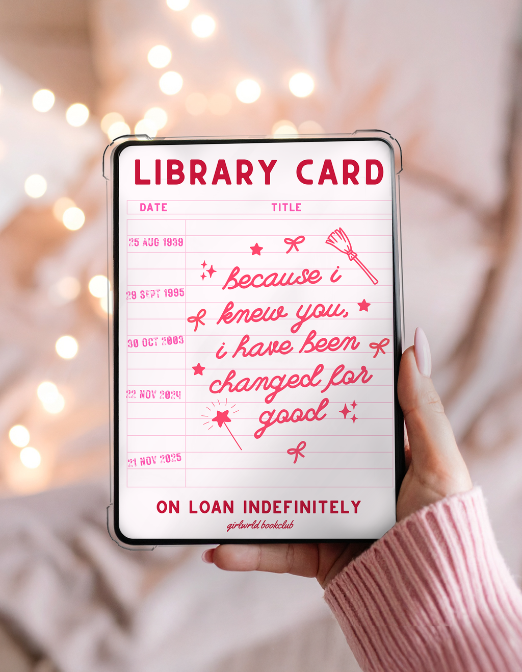 Wicked Kindle Inserts