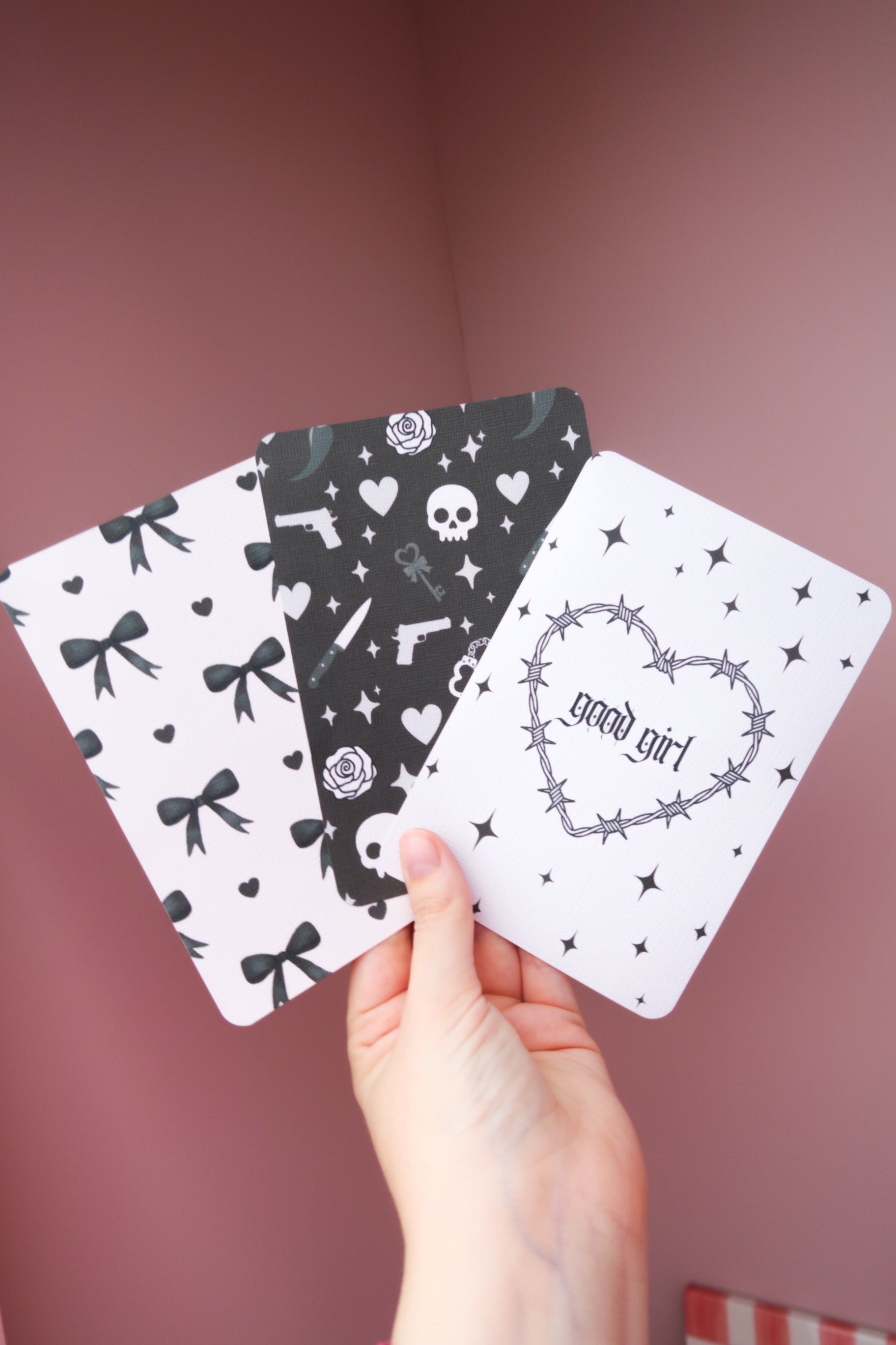 Dark romance double sided kindle inserts