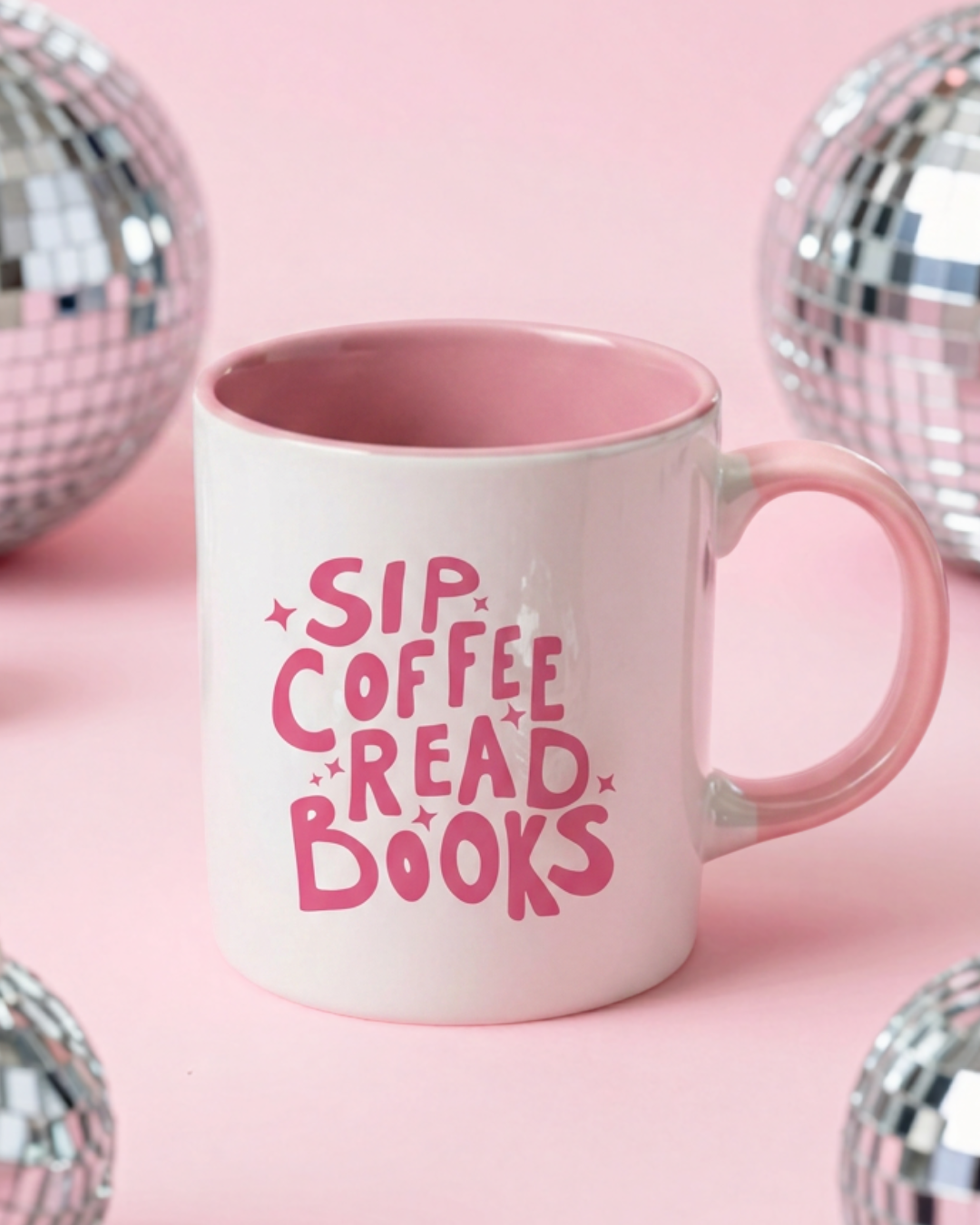 Sip Coffee Read Books Mug