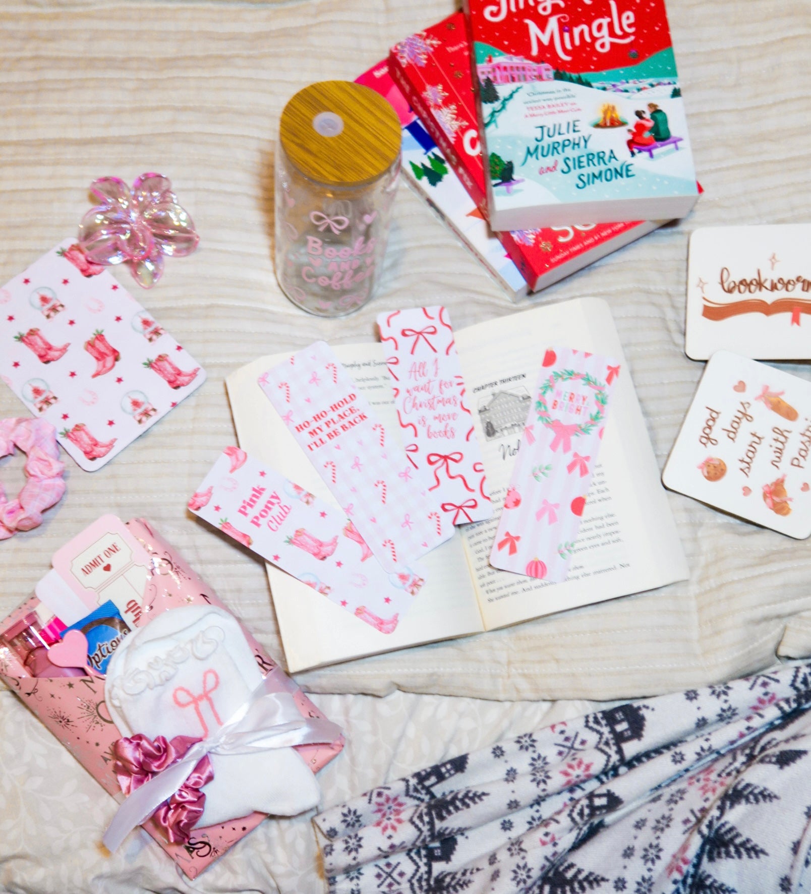 Exclusive Christmas bookmarks