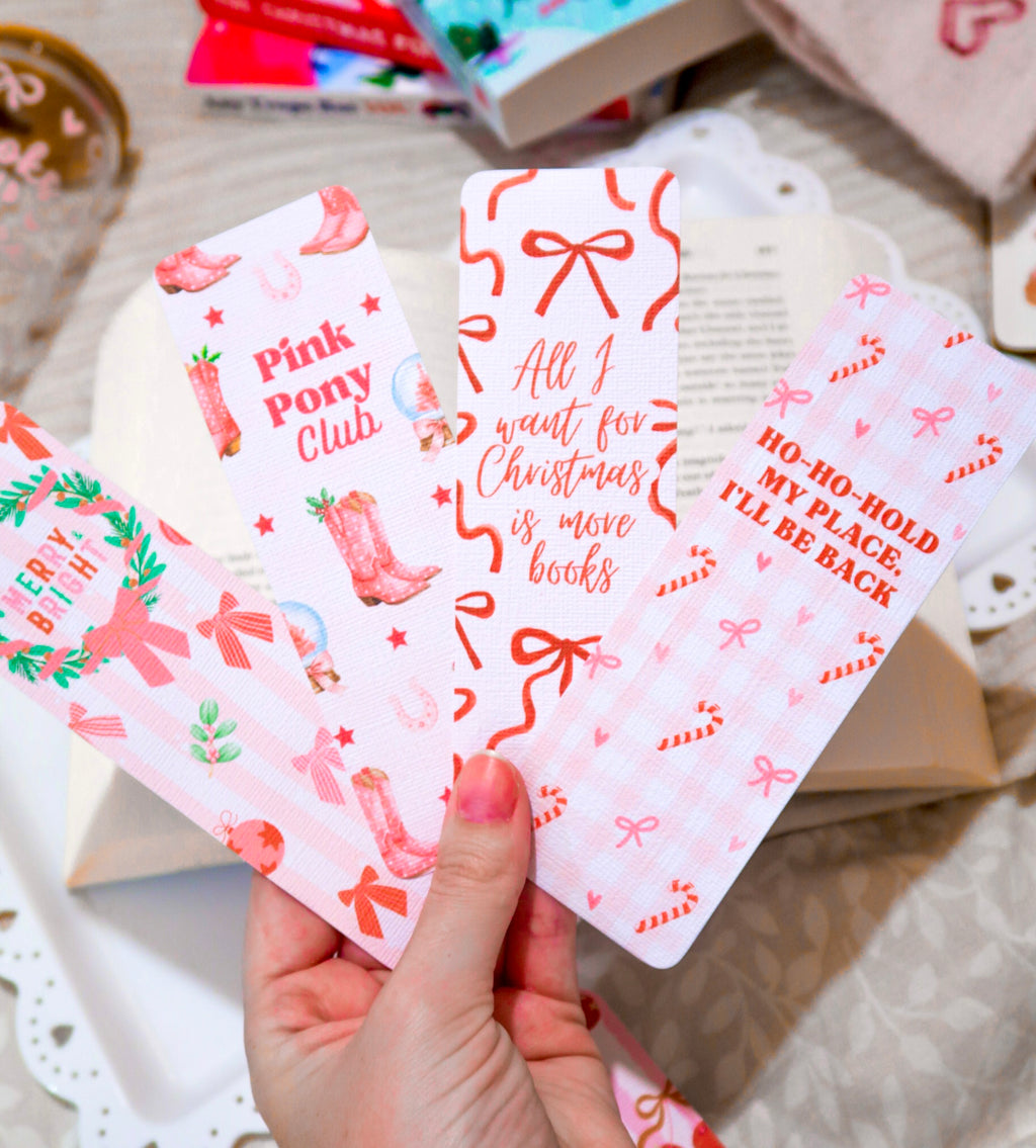 Exclusive Christmas bookmarks