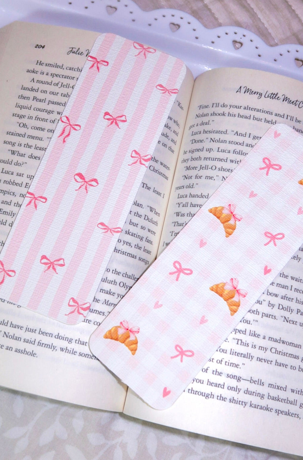 Exclusive Christmas bookmarks Set of 3