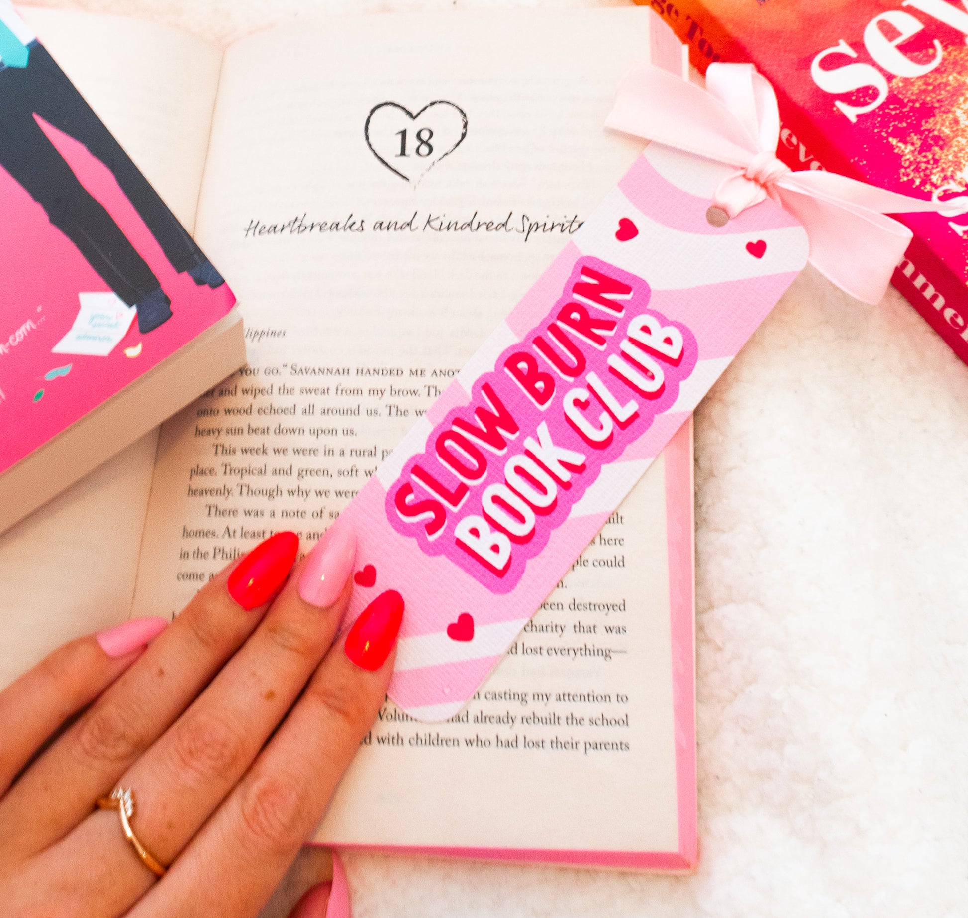 Slow Burn Book Club Bookmark