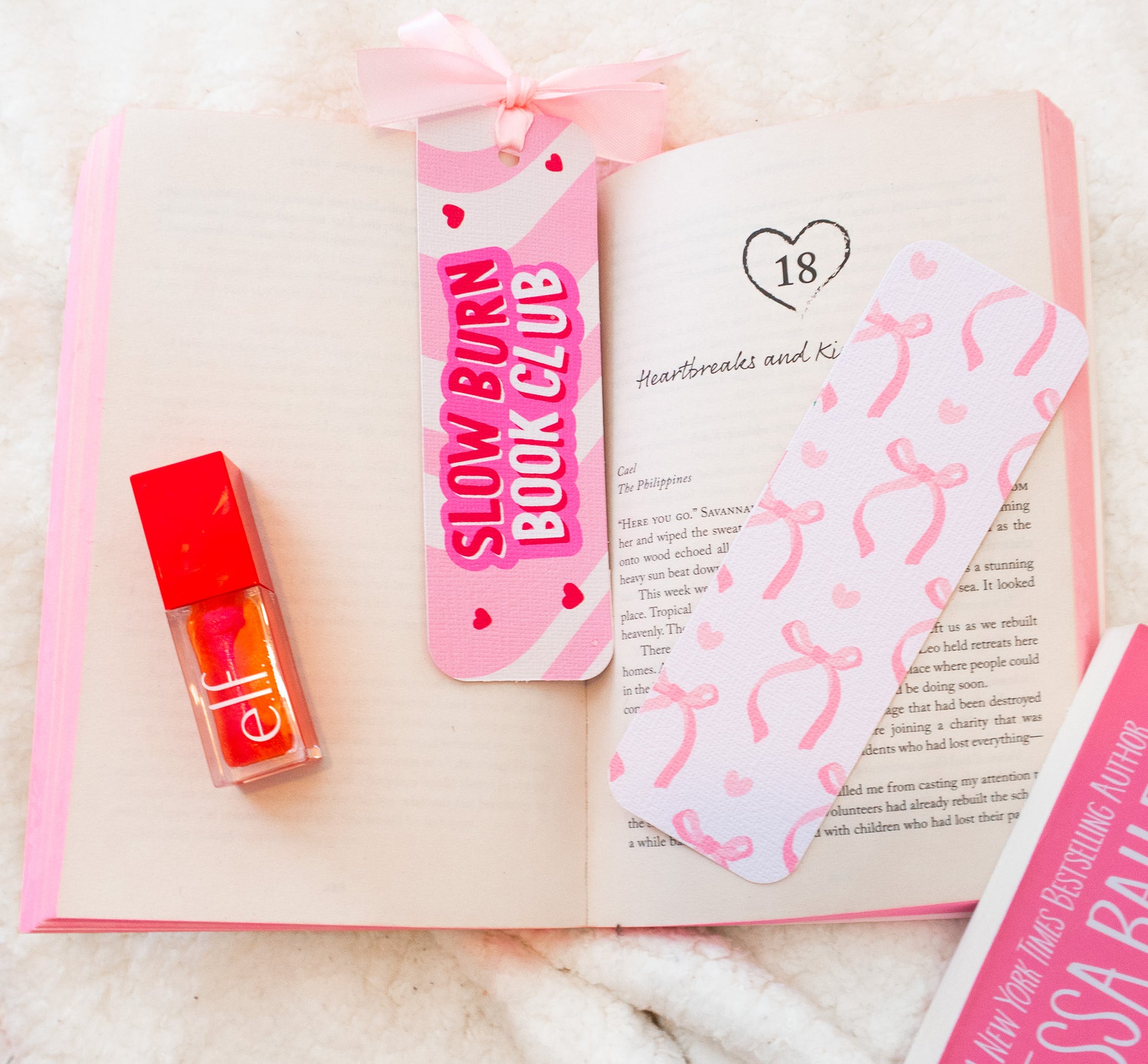 Book Lover Book Club Bookmark