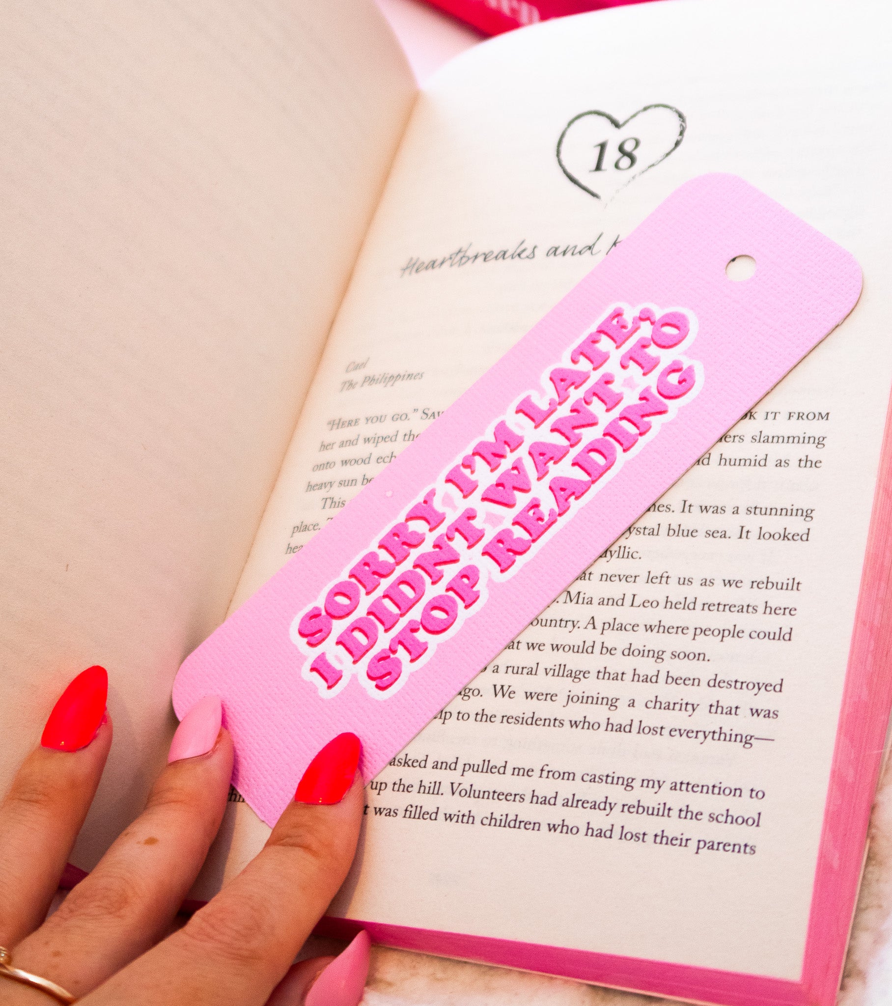 Sorry I'm Late Bookmark