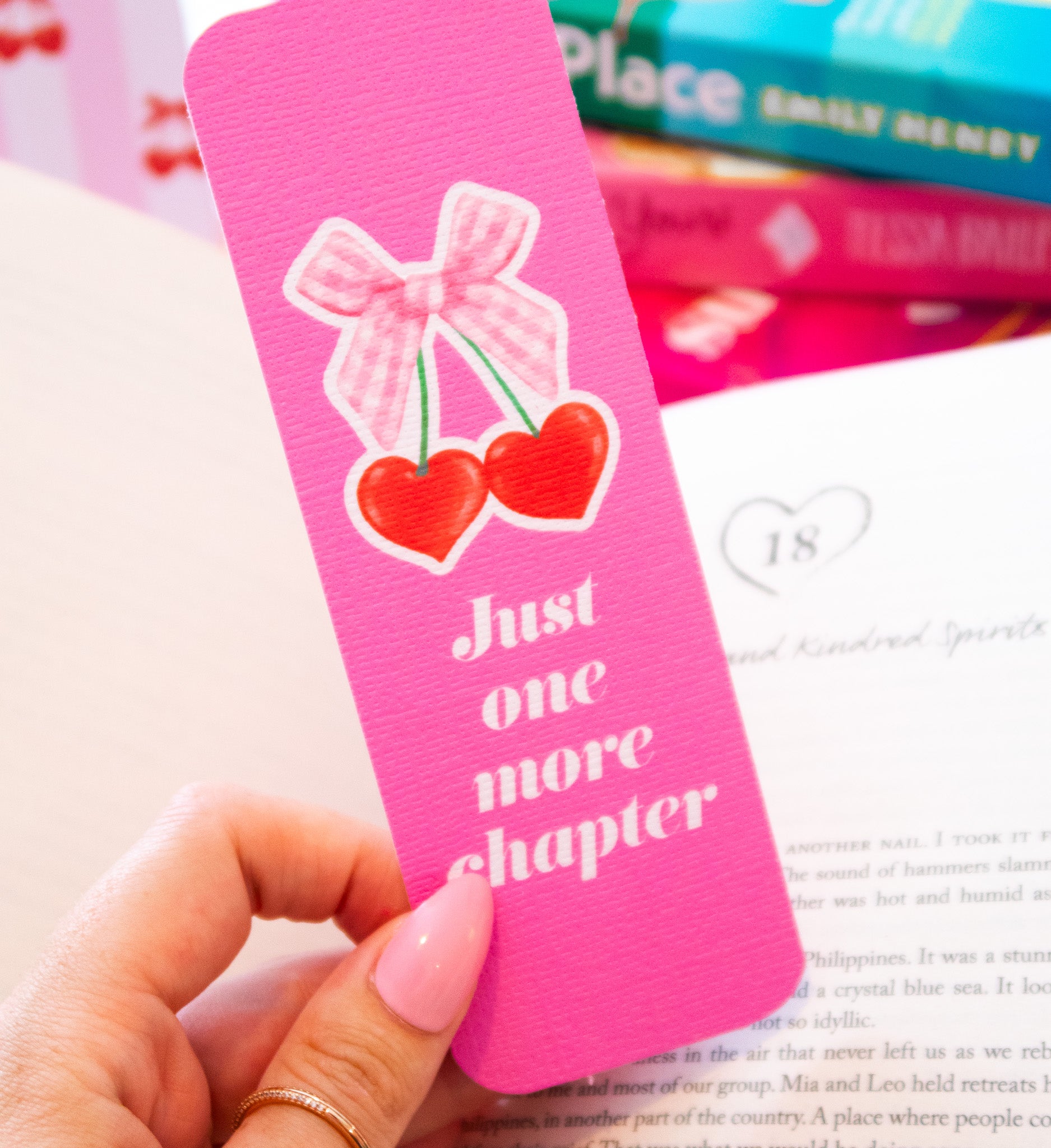 Just One More Chapter Bookmark