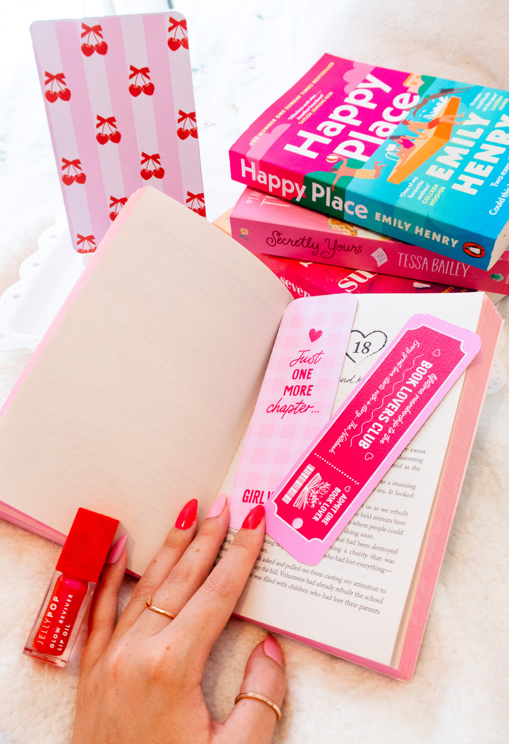 Book Lover Book Club Bookmark