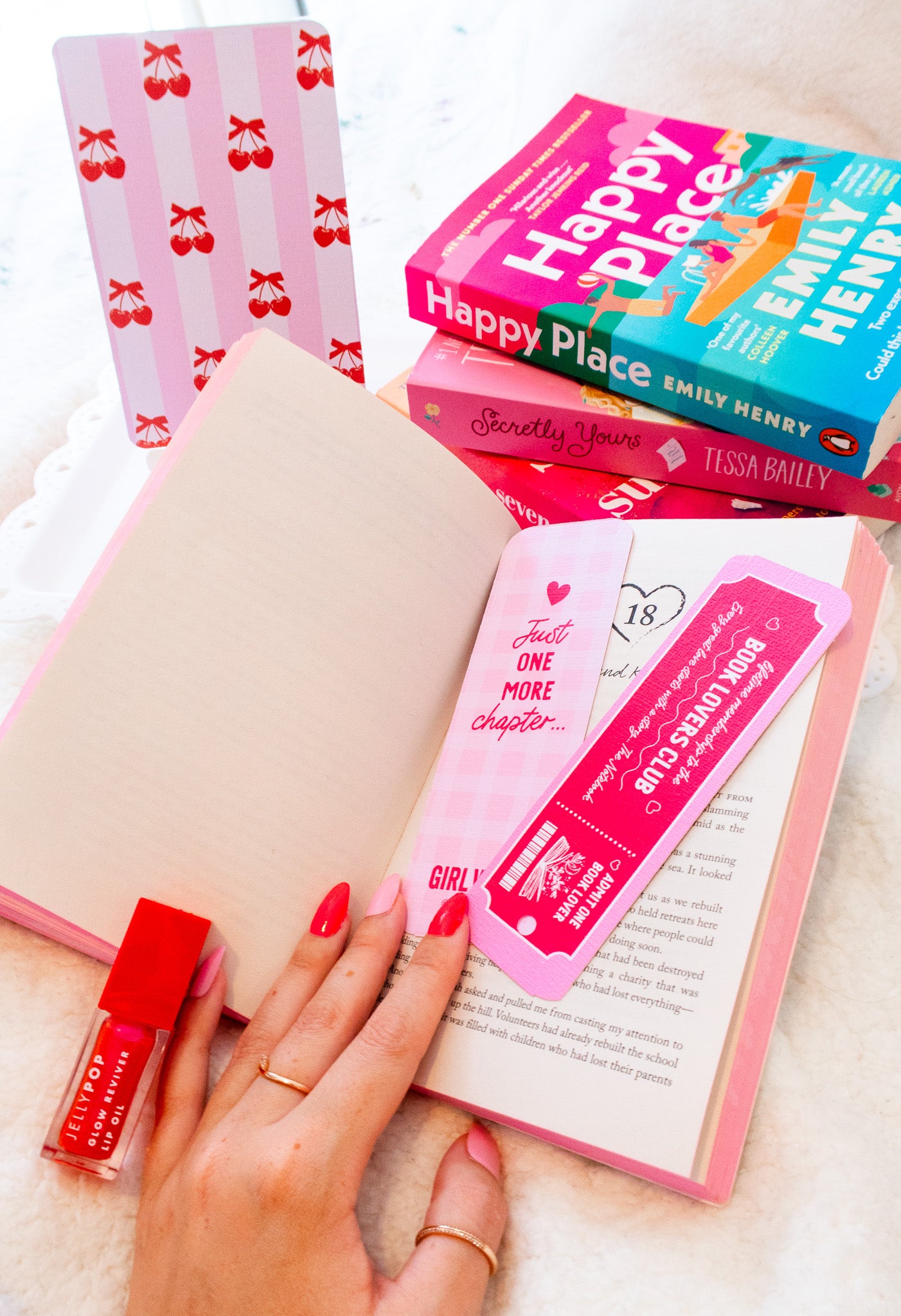 Book Lover Book Club Bookmark