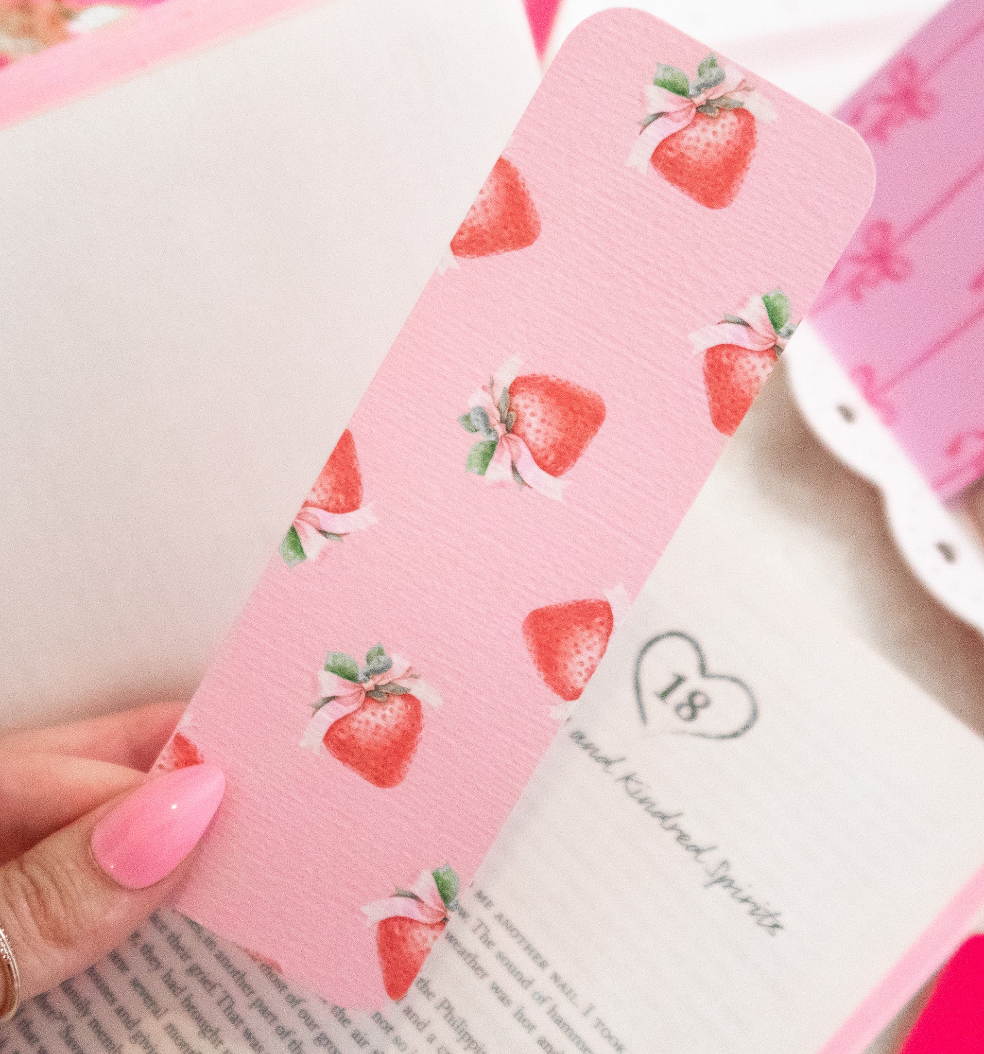 Strawberry Bookmark