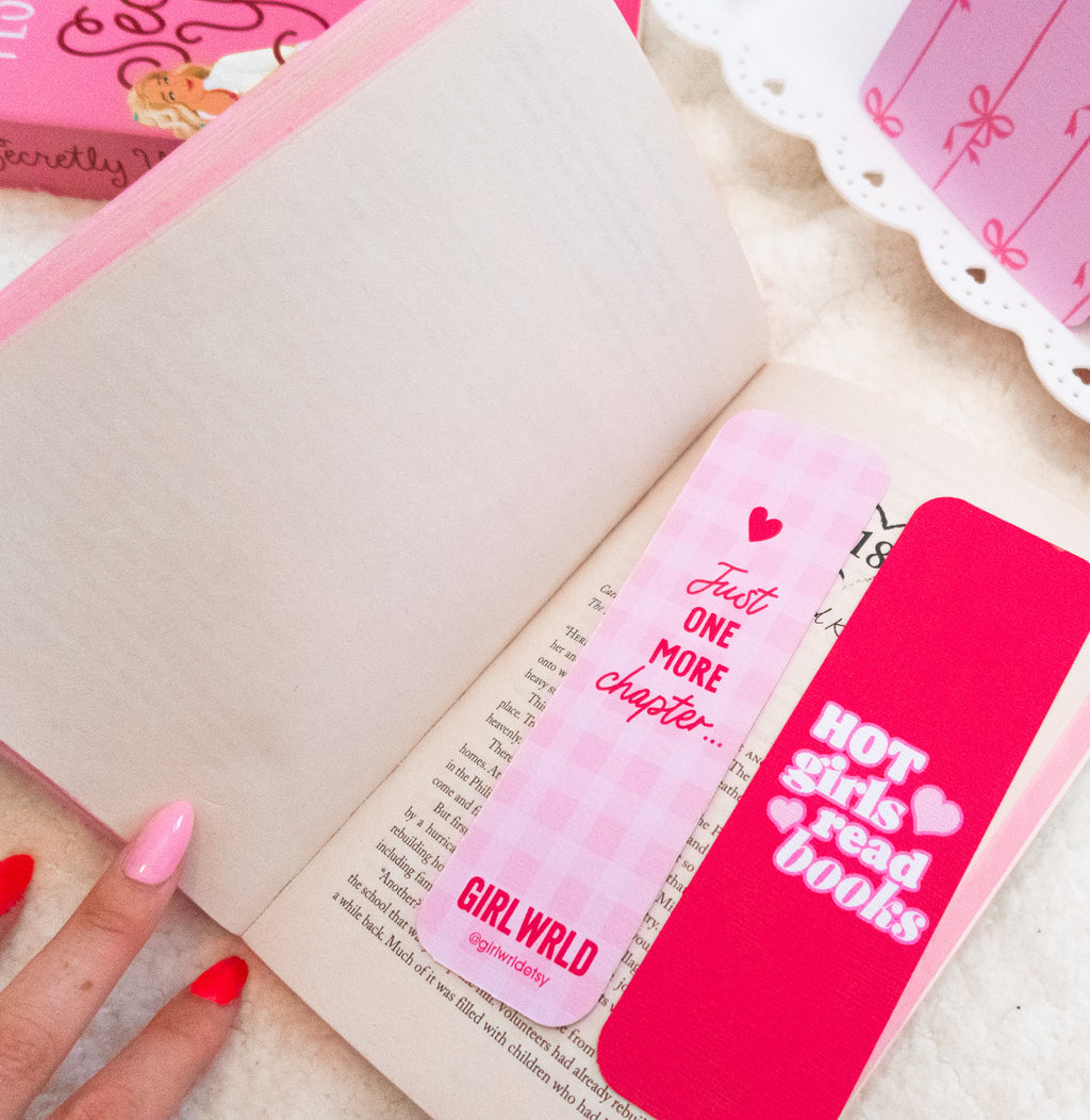 Hot Girls Read Bookmark
