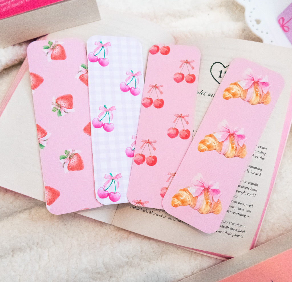Coquette Cherry Bookmark