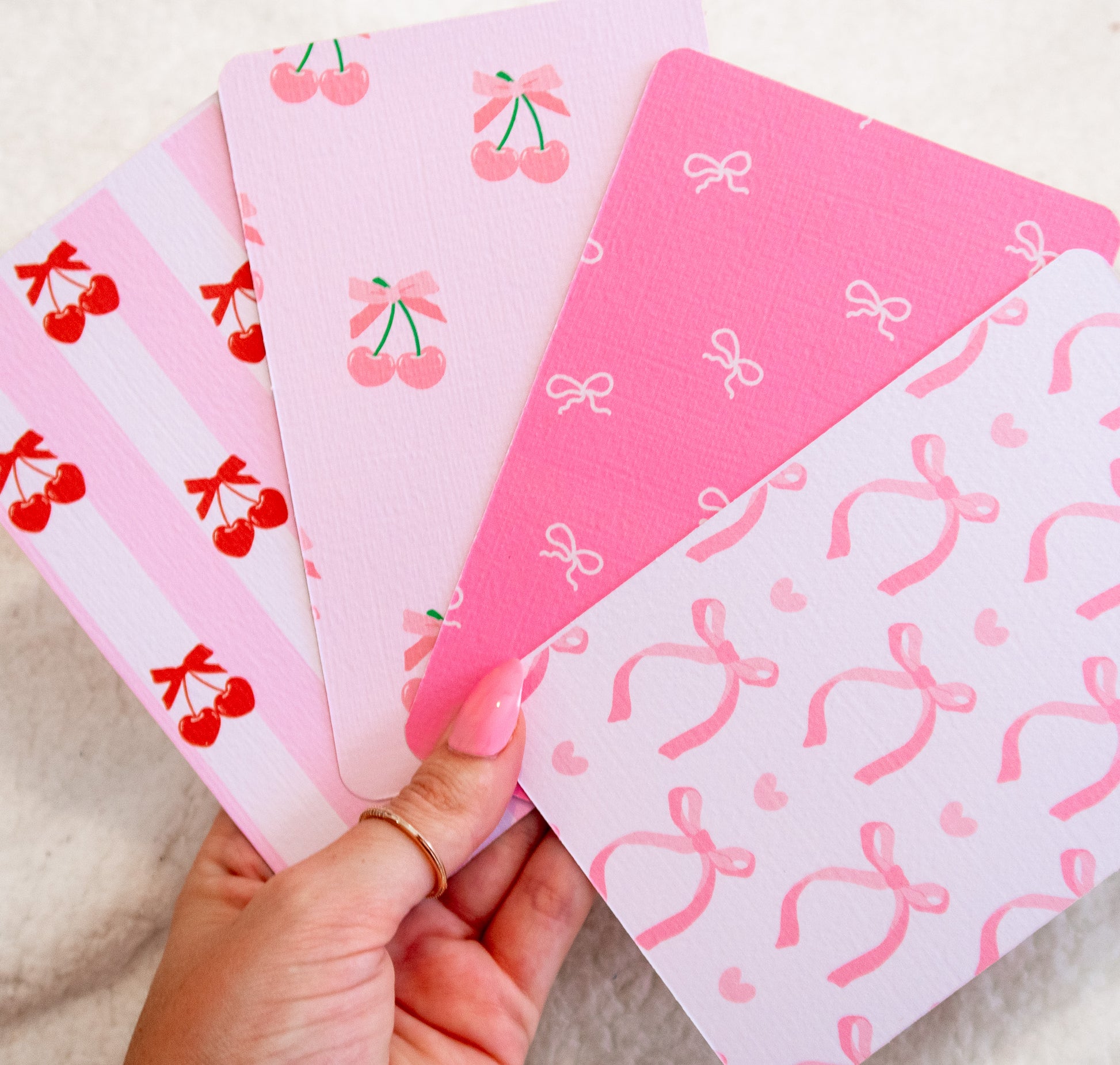 Pink Double Sided Kindle Inserts