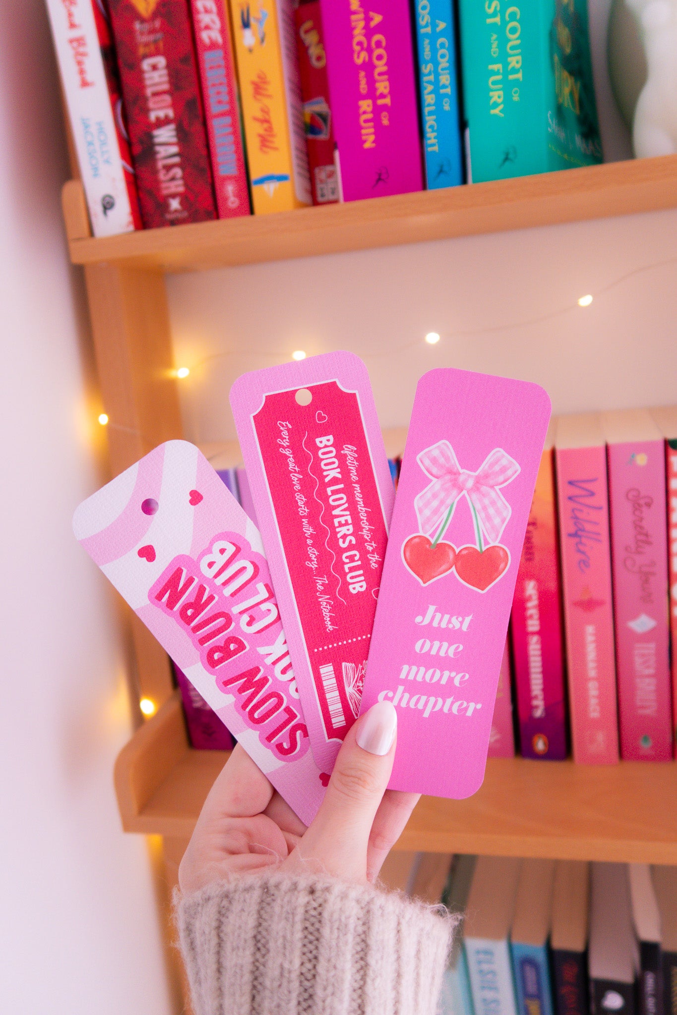 Book Lover Book Club Bookmark