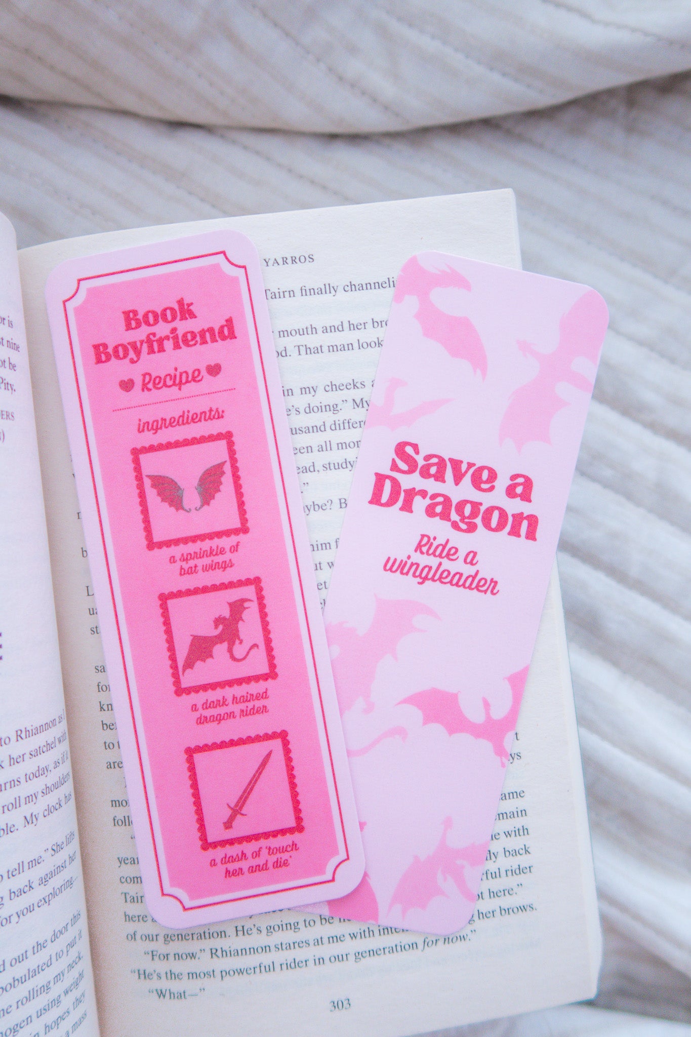 Save a Dragon, Ride a Wingleader Bookmark