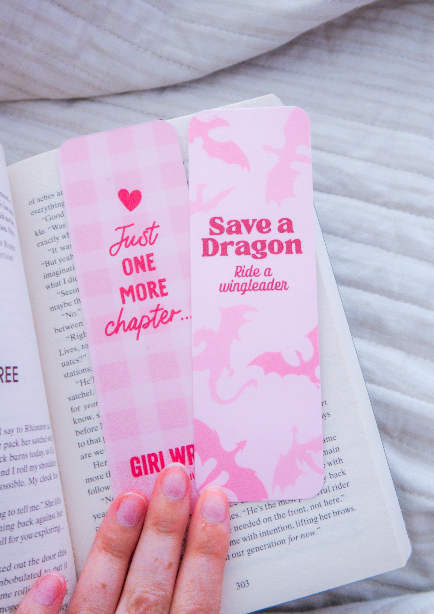 Save a Dragon, Ride a Wingleader Bookmark