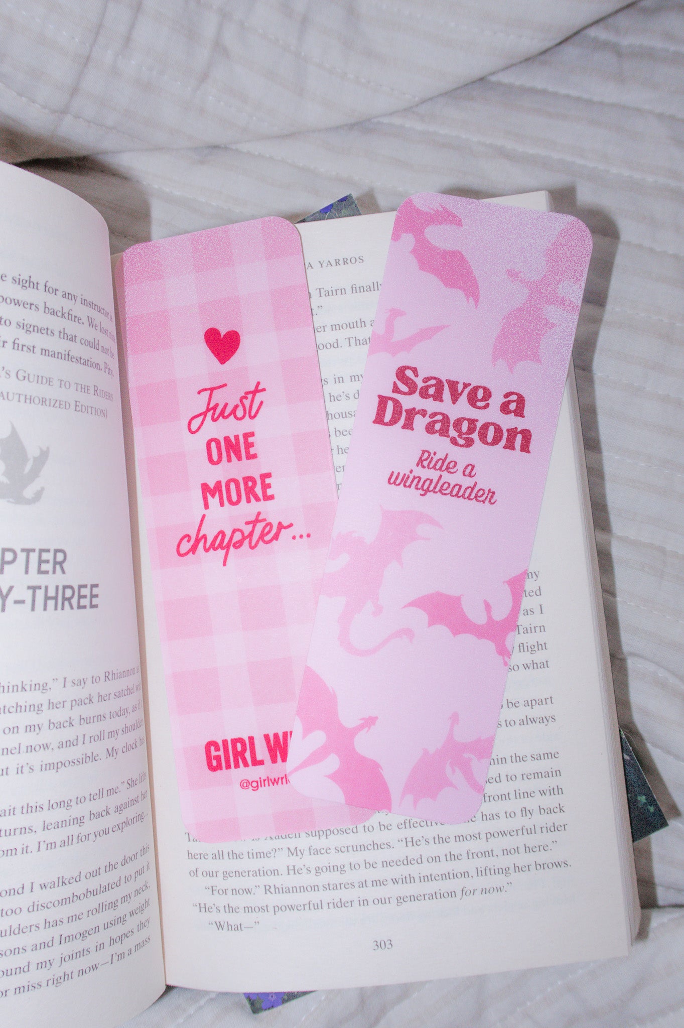Save a Dragon, Ride a Wingleader Bookmark