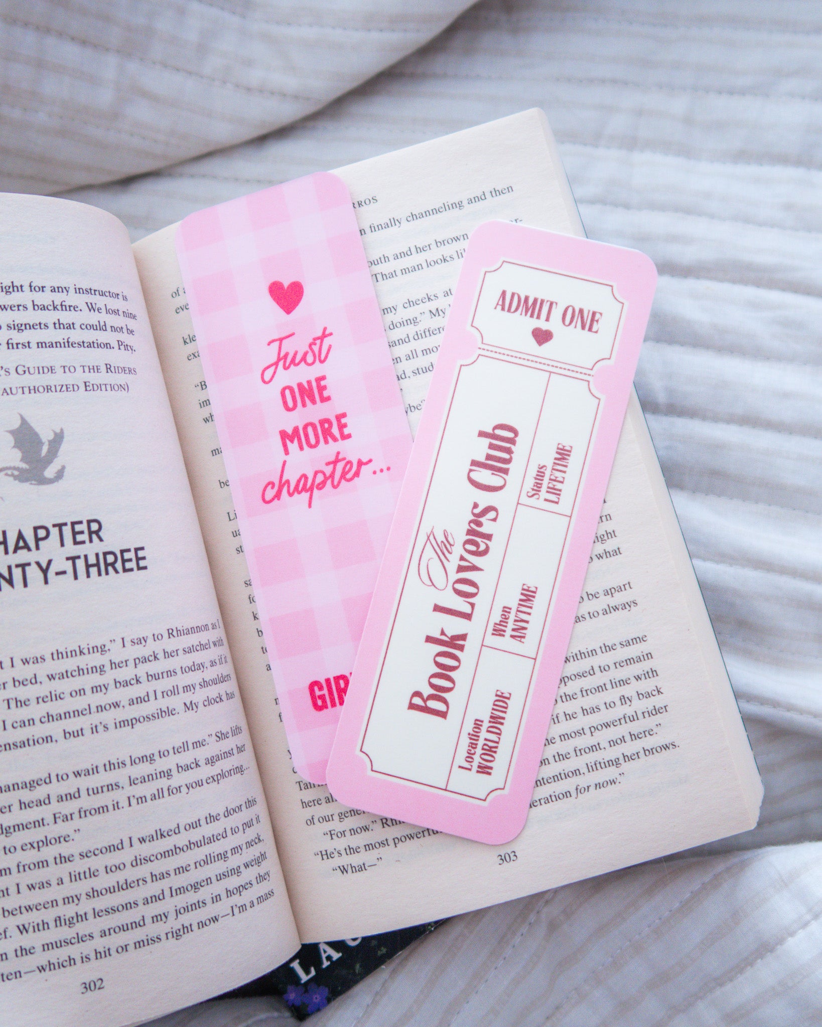 Book Lovers Club Bookmark