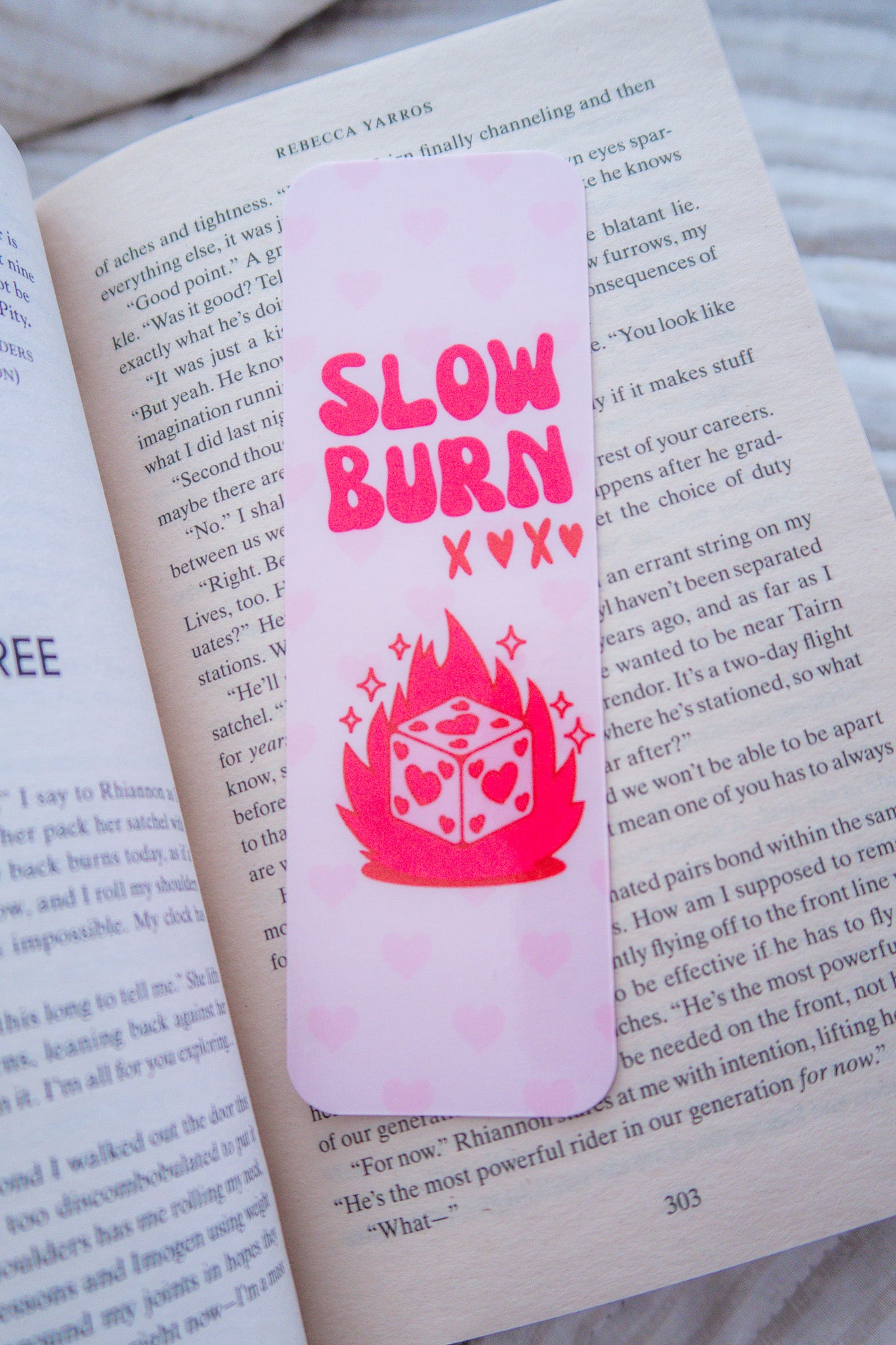 Slow Burn Bookmark