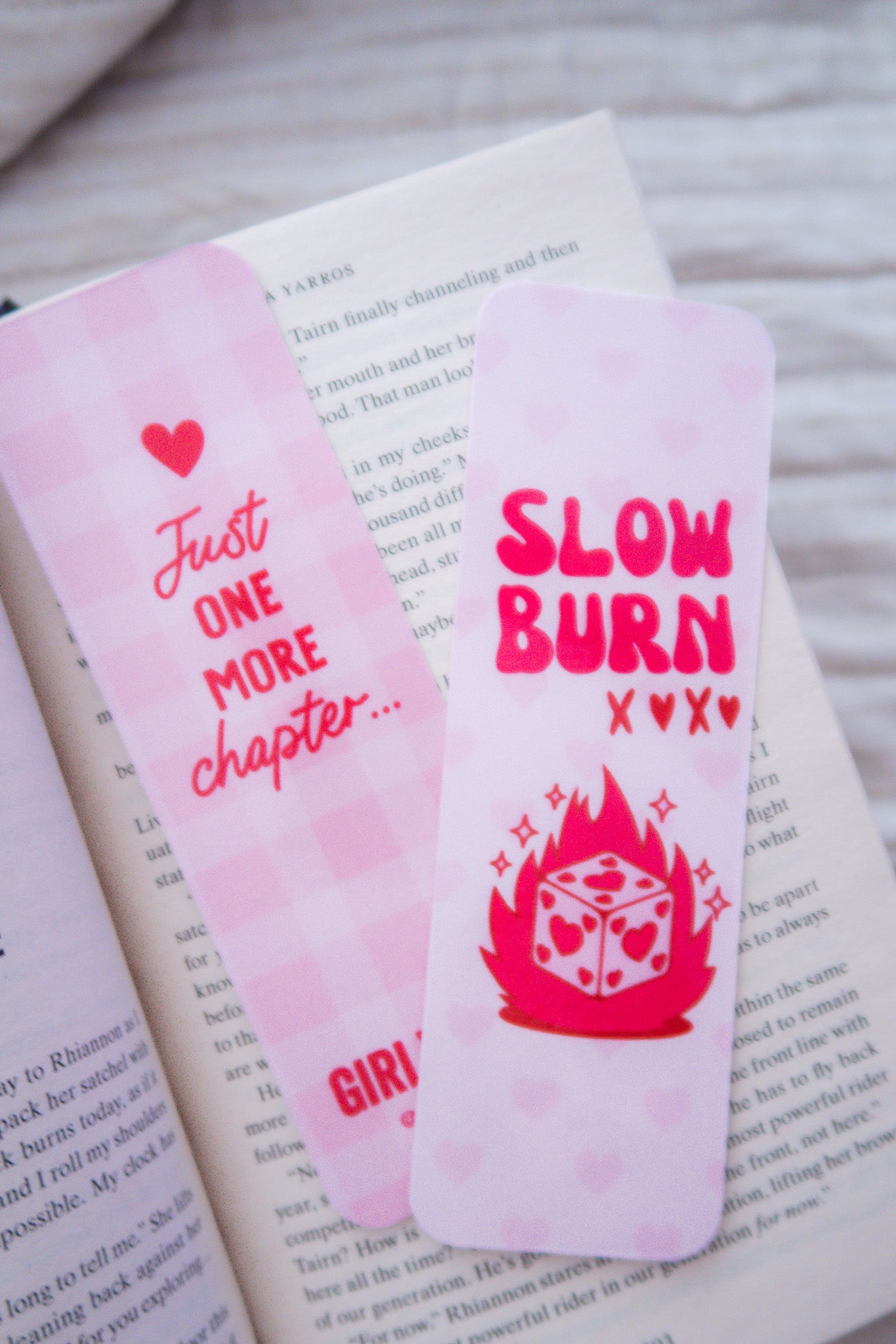 Slow Burn Bookmark