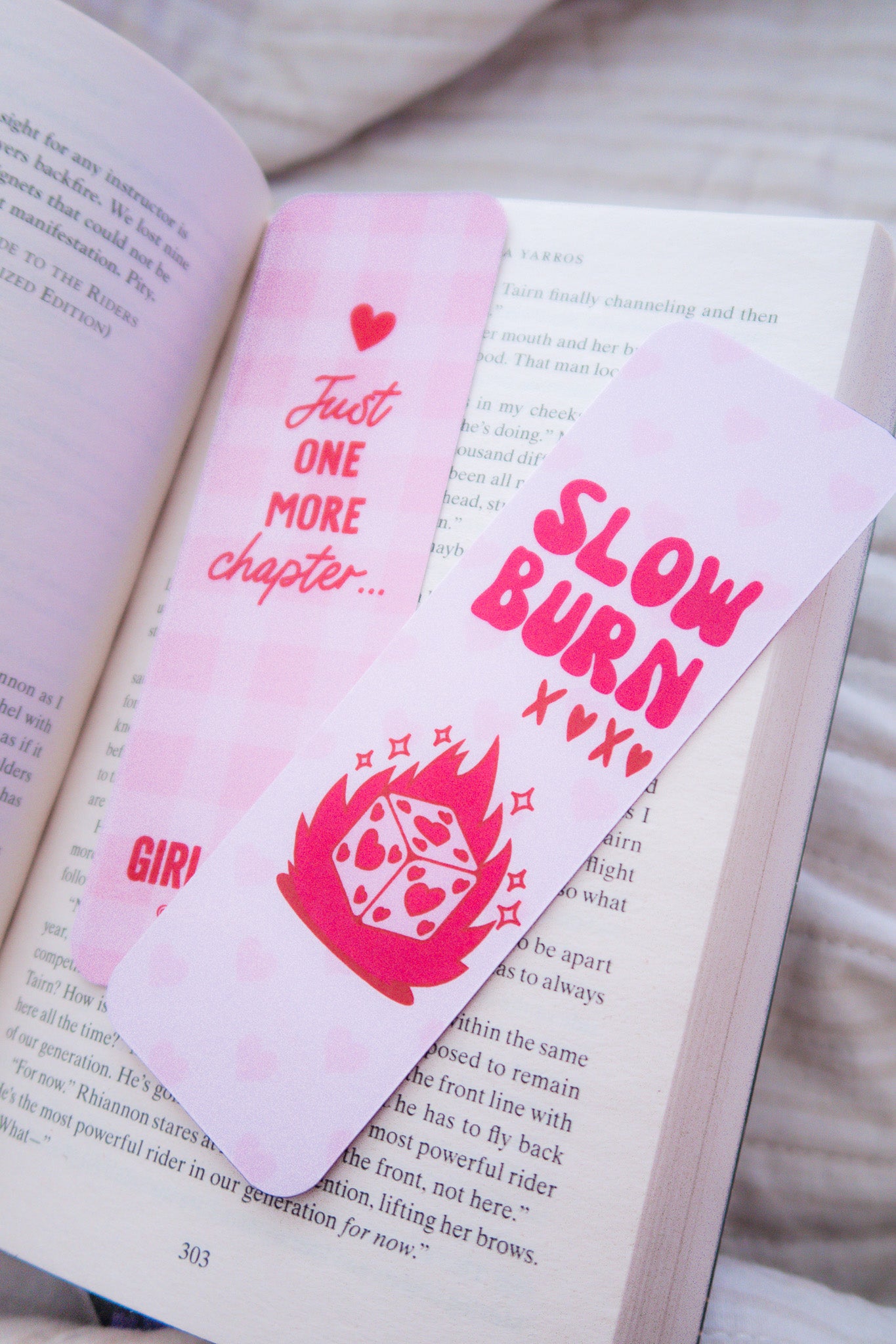 Slow Burn Bookmark