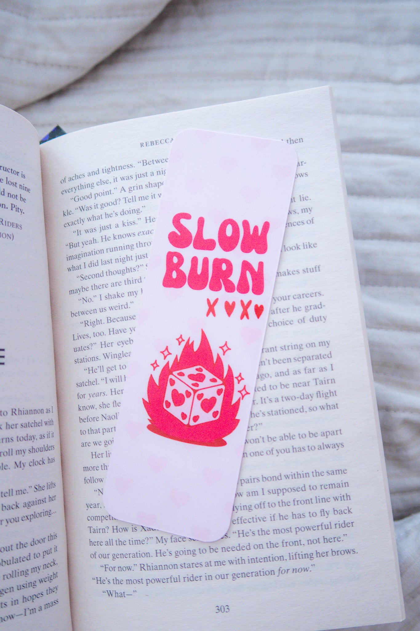 Slow Burn Bookmark