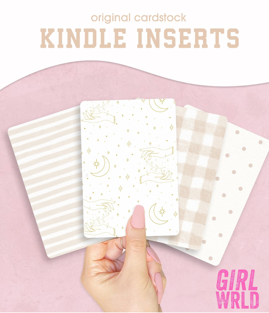 Beige Kindle Inserts