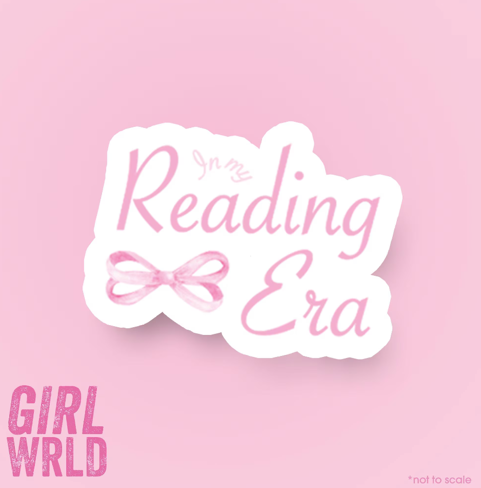 Soft Girl Pink Book Sticker SET // BookTok, E-Reader, Cup, Vinyl, Sticker, Laptop Sticker, Girly decal, Waterproof, iPad stickers, Gift📚Enemies To Lovers Pink and Red Unique Sticker 📚