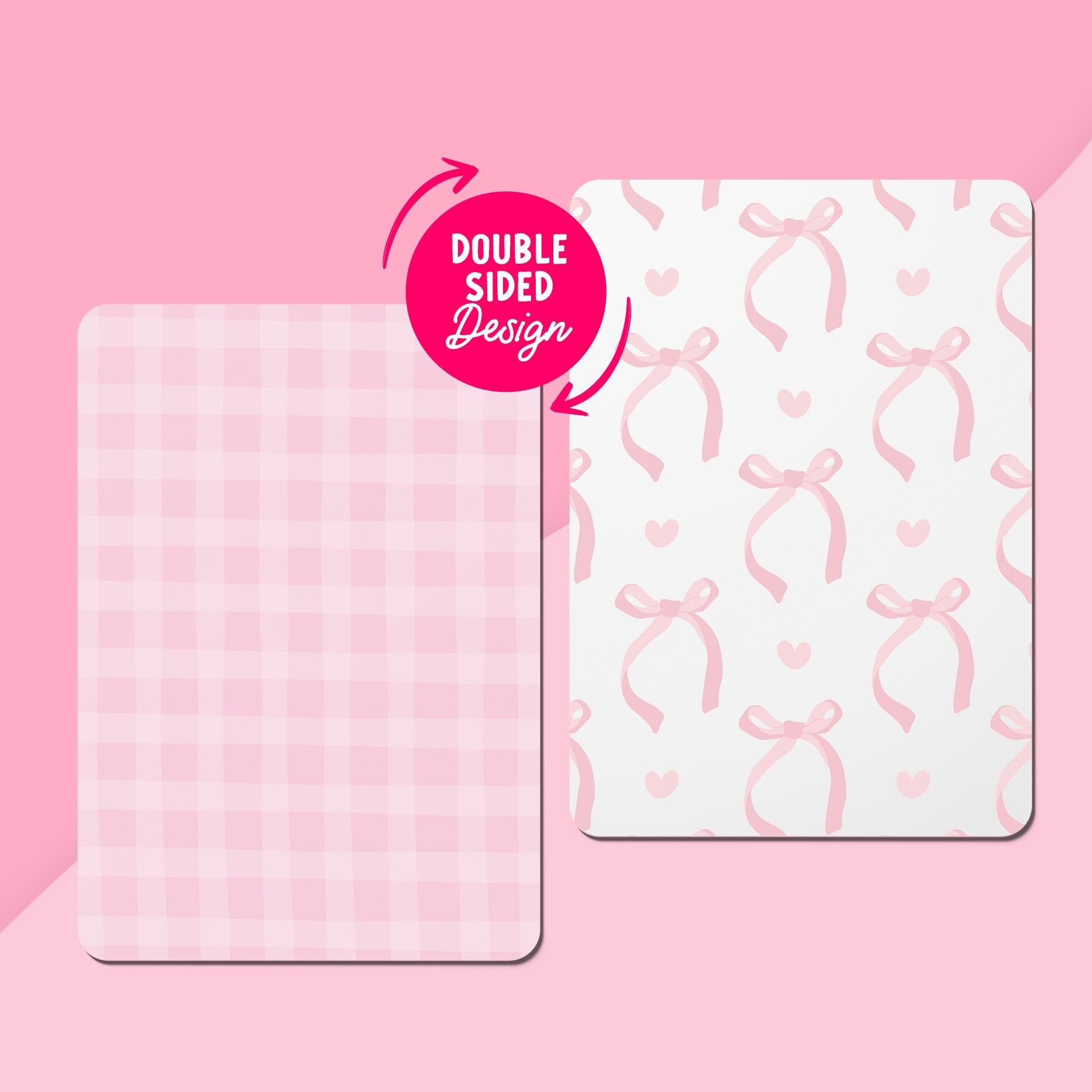 Pink Double Sided Kindle Inserts