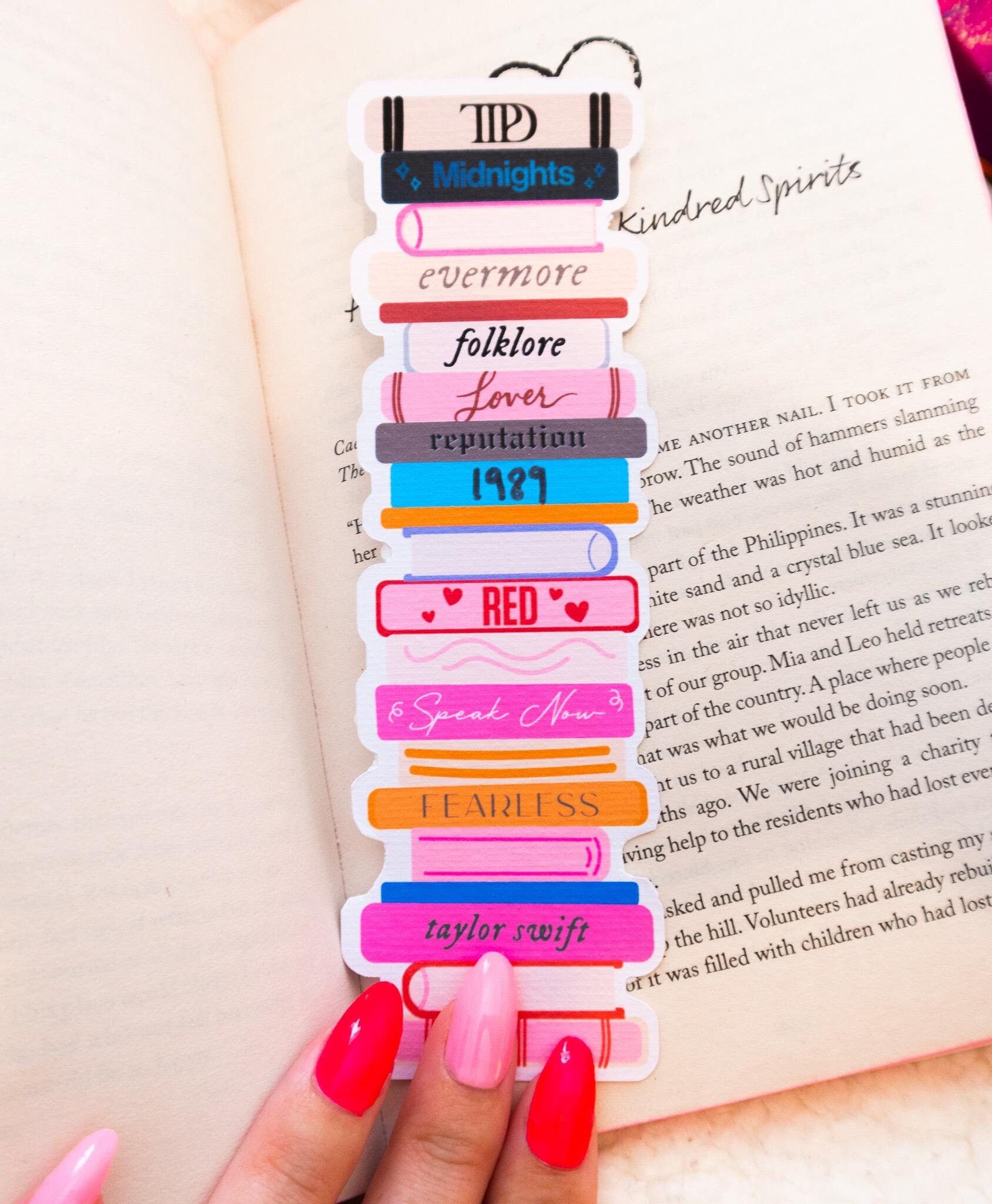 Taylor Swift the Eras Bookmark