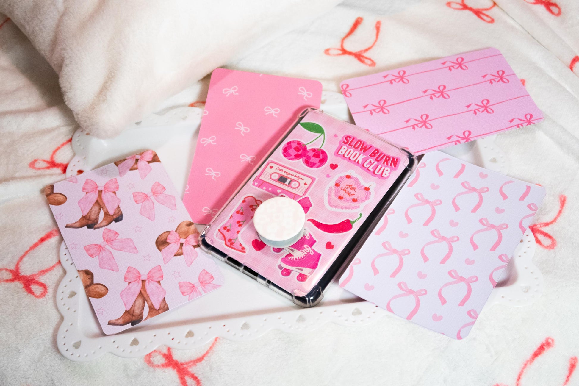 Ready Made Girly Sticker Kindle Insert