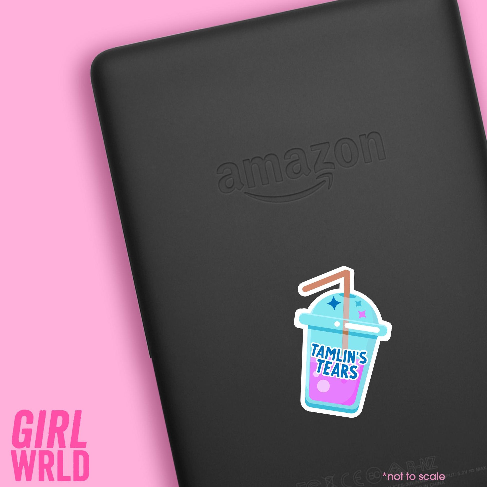 ACOTAR Tamlin's Tears Custom Sticker// Kindle, E-Reader sticker, Laptop Sticker,Girly decal, Waterproof, iPad stickers