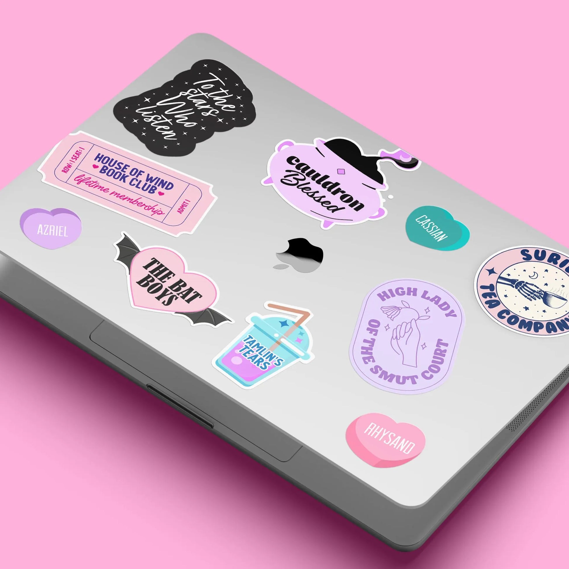 ACOTAR Eyre's Handwriting to Rhysand Custom Sticker// Kindle, E-Reader sticker, Laptop Sticker,Girly decal, Waterproof, iPad stickers