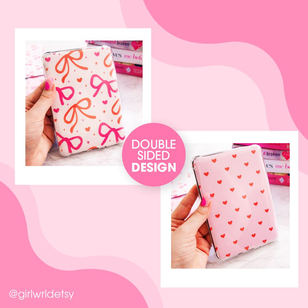 Pink Double Sided Kindle Inserts