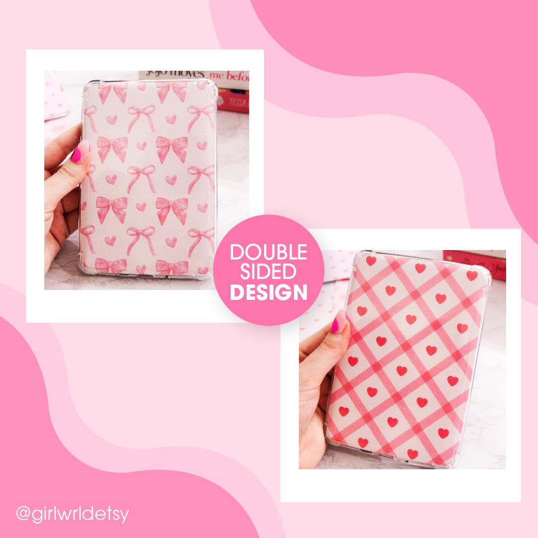 Pink Double Sided Kindle Inserts