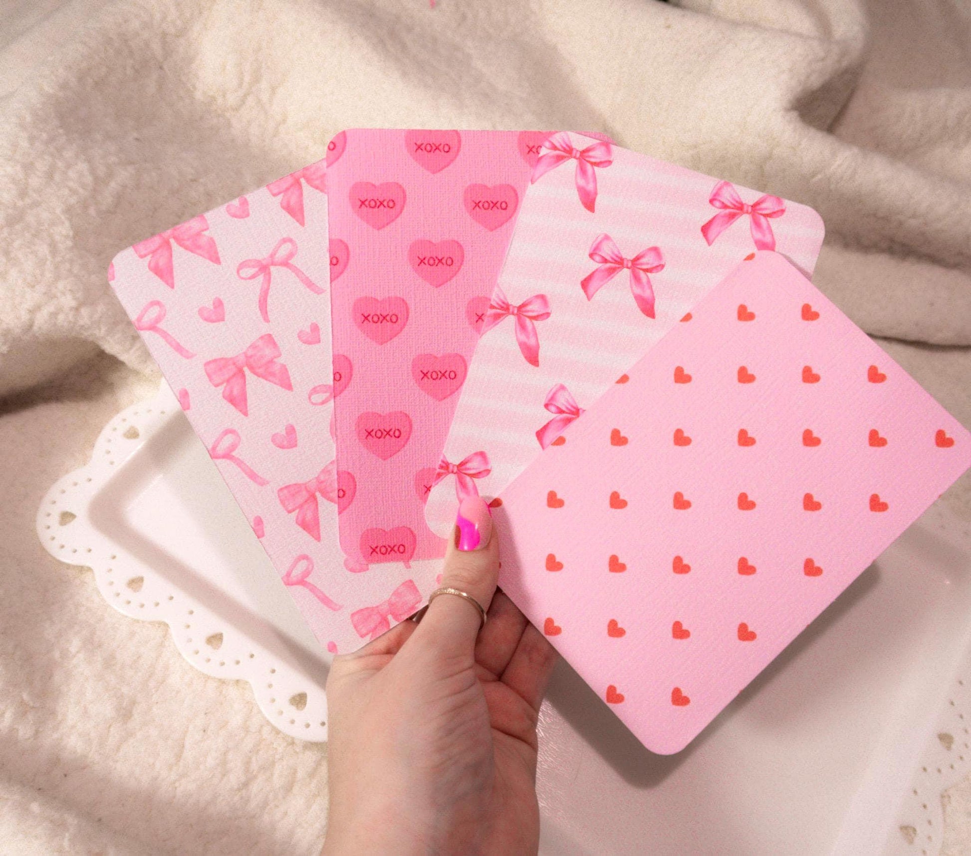 Pink Double Sided Kindle Inserts